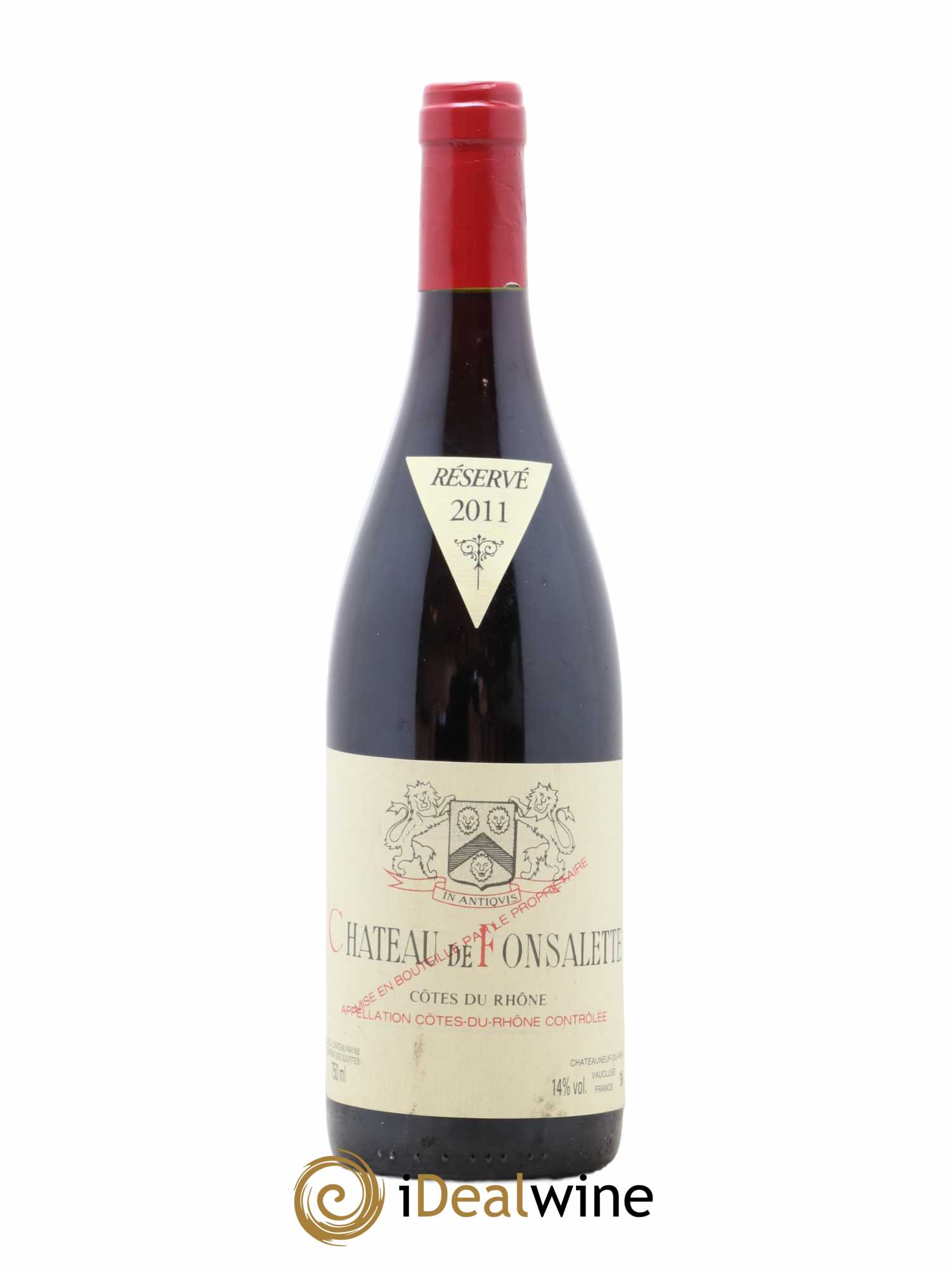 Côtes-du-Rhône Château de Fonsalette Emmanuel Reynaud 2011 - Lot de 1 bouteille - 0