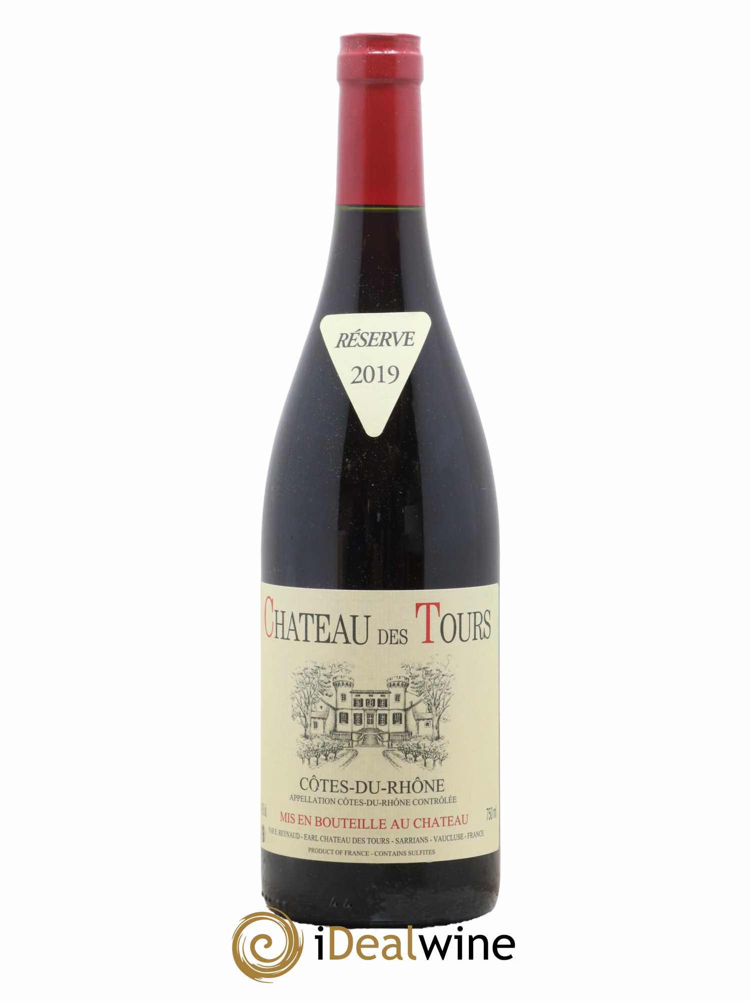 Côtes-du-Rhône Château des Tours Emmanuel Reynaud 2019 - Lot de 1 bouteille - 0