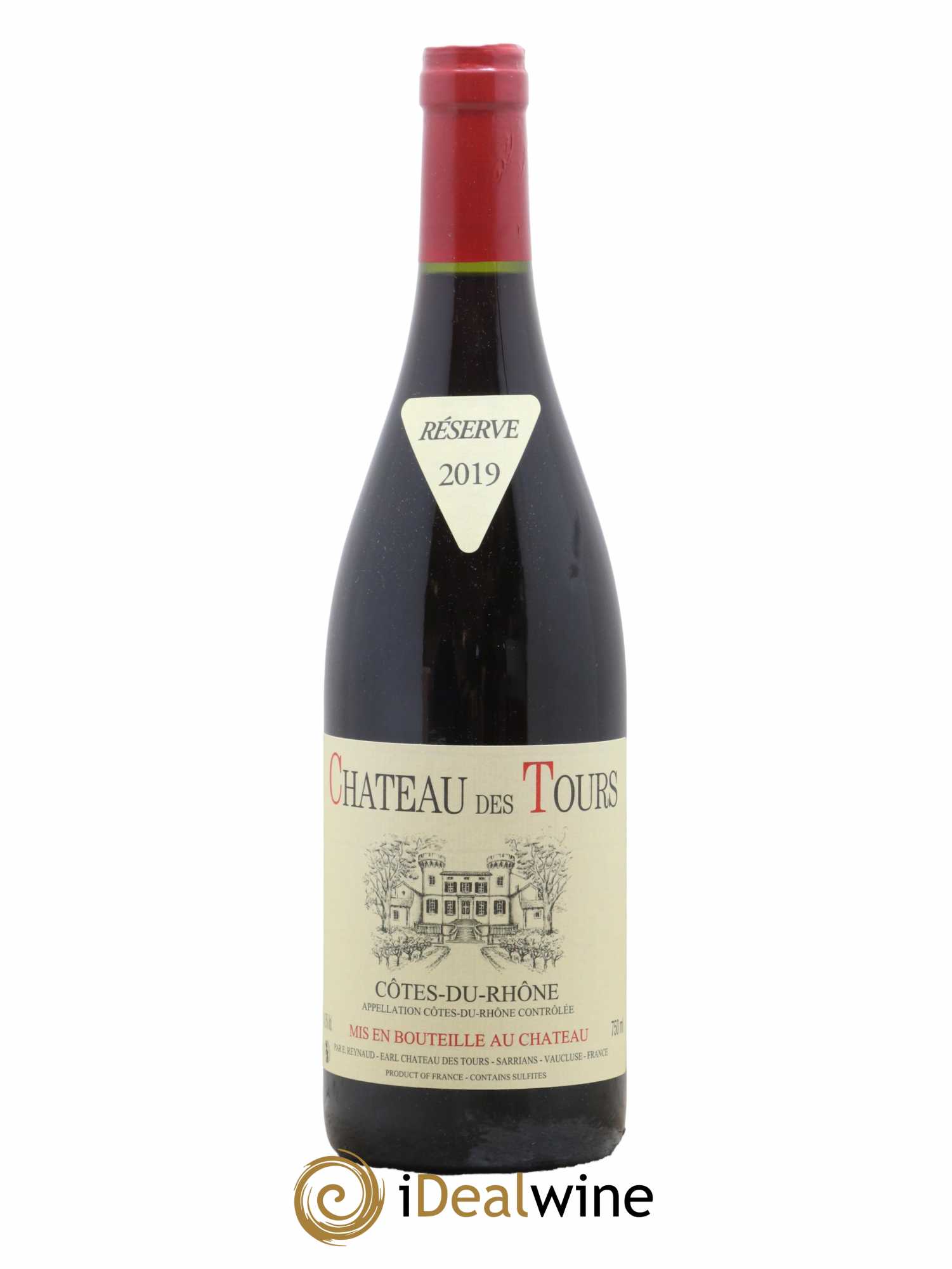 Côtes-du-Rhône Château des Tours Emmanuel Reynaud 2019 - Lot de 1 bouteille - 0