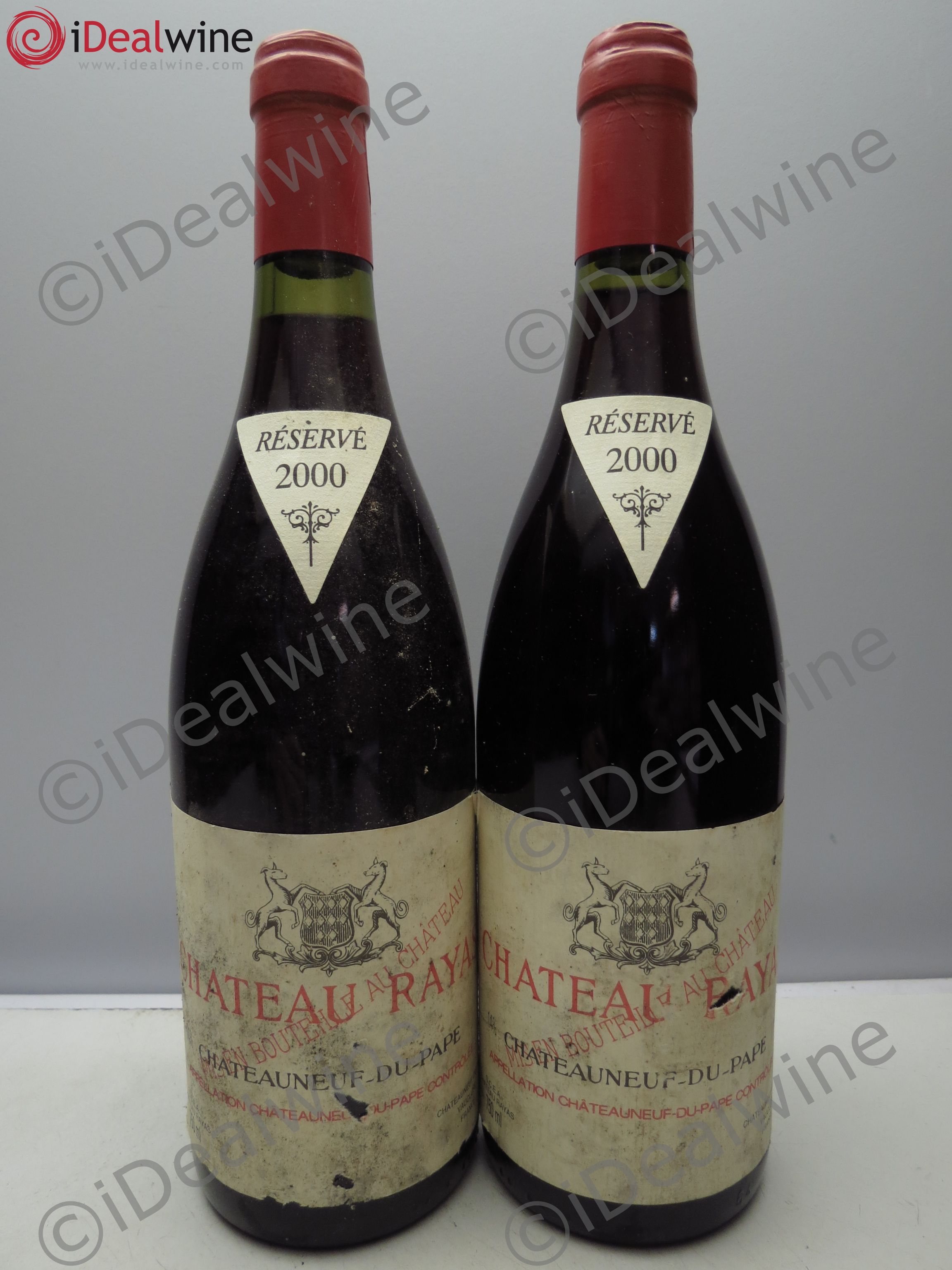 Châteauneuf-du-Pape Château Rayas Emmanuel Reynaud 2000 - Lot de 2 bouteilles - 0