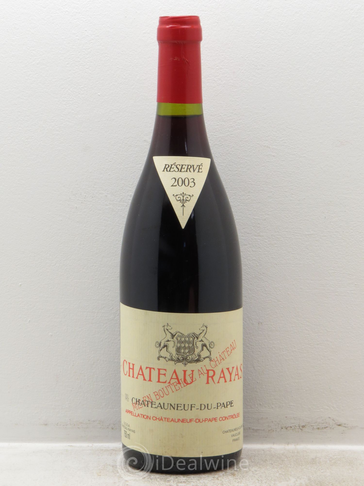 Châteauneuf-du-Pape Château Rayas Emmanuel Reynaud 2003 - Lot de 1 bouteille - 0