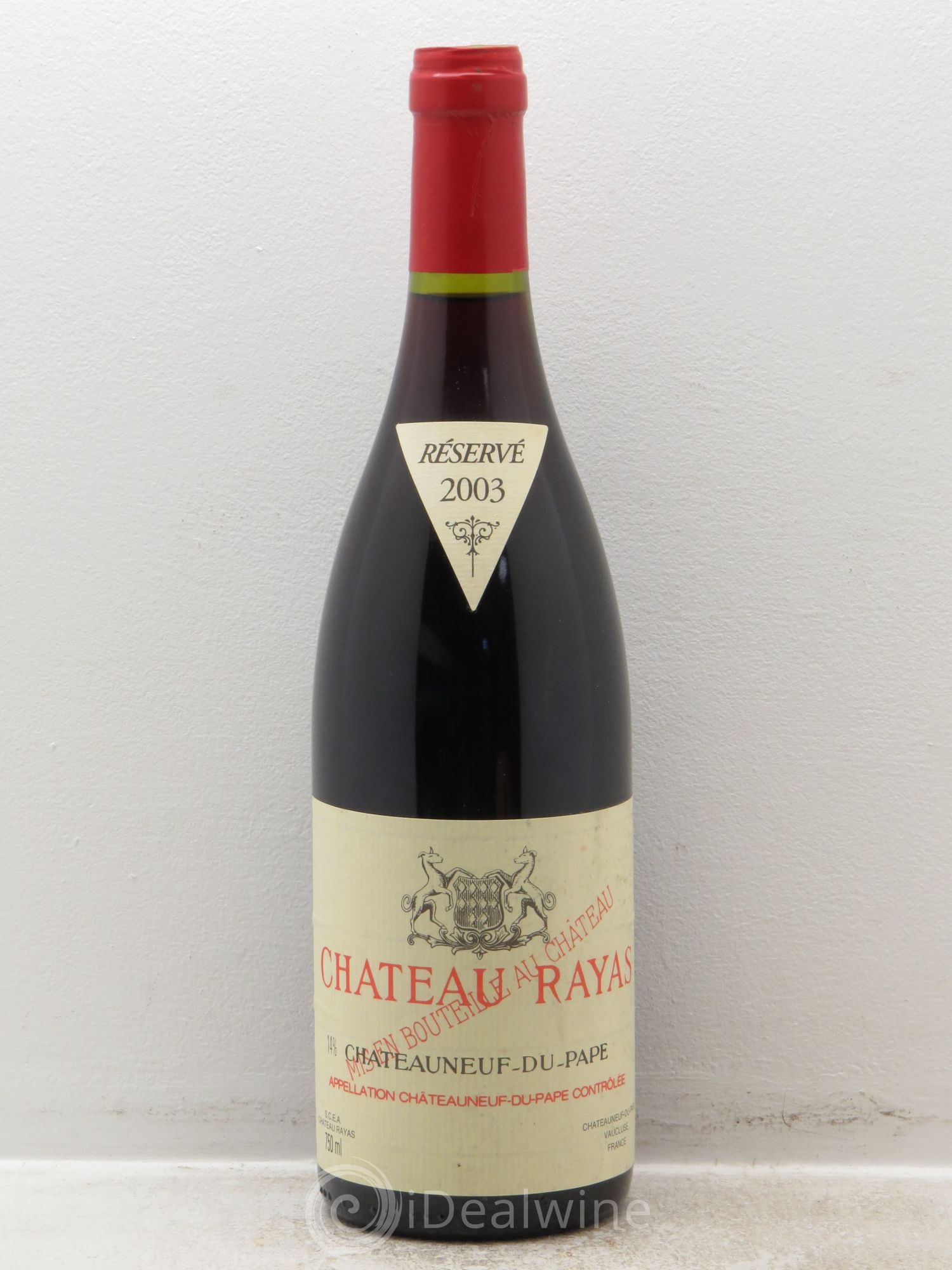 Châteauneuf-du-Pape Château Rayas Emmanuel Reynaud 2003 - Lot de 1 bouteille - 0