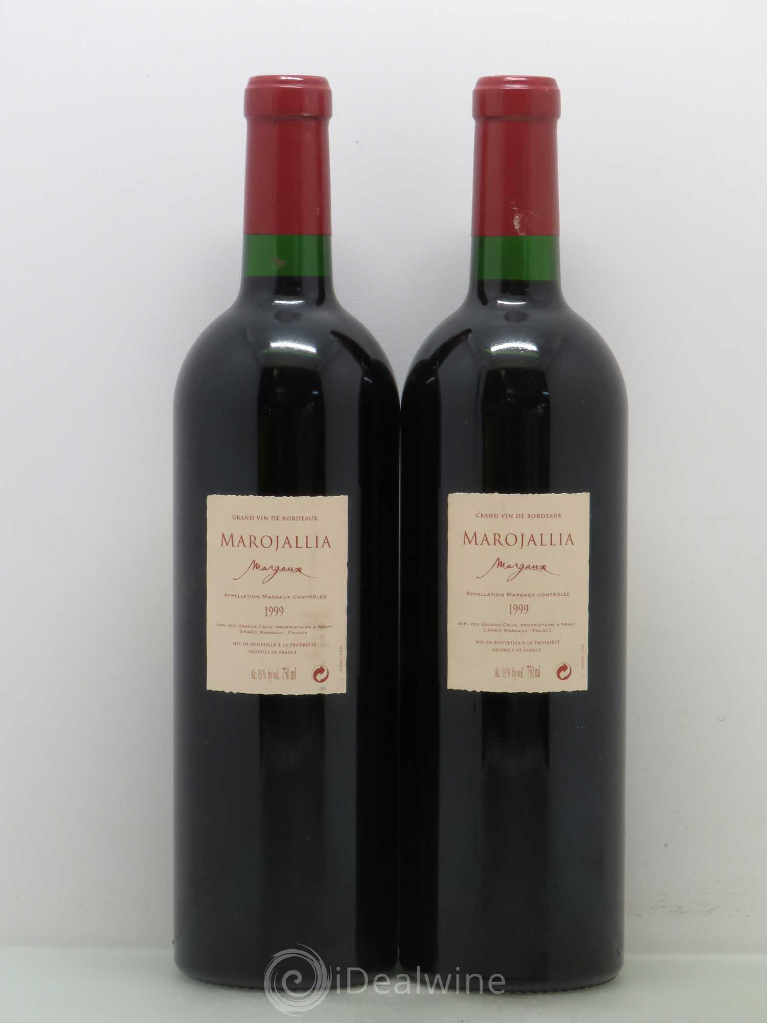 Marojallia 1999 - Lot de 2 bouteilles - 1