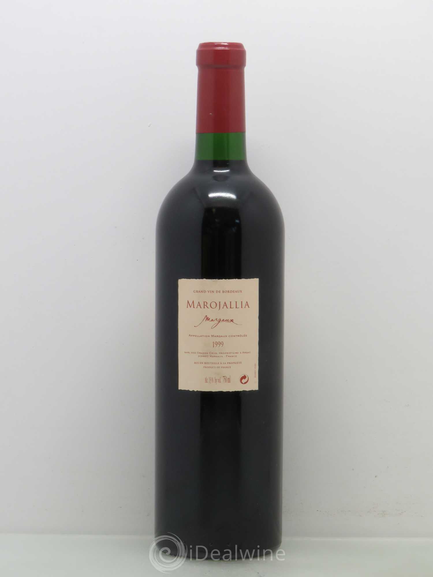 Marojallia 1999 - Lot de 1 bouteille - 1