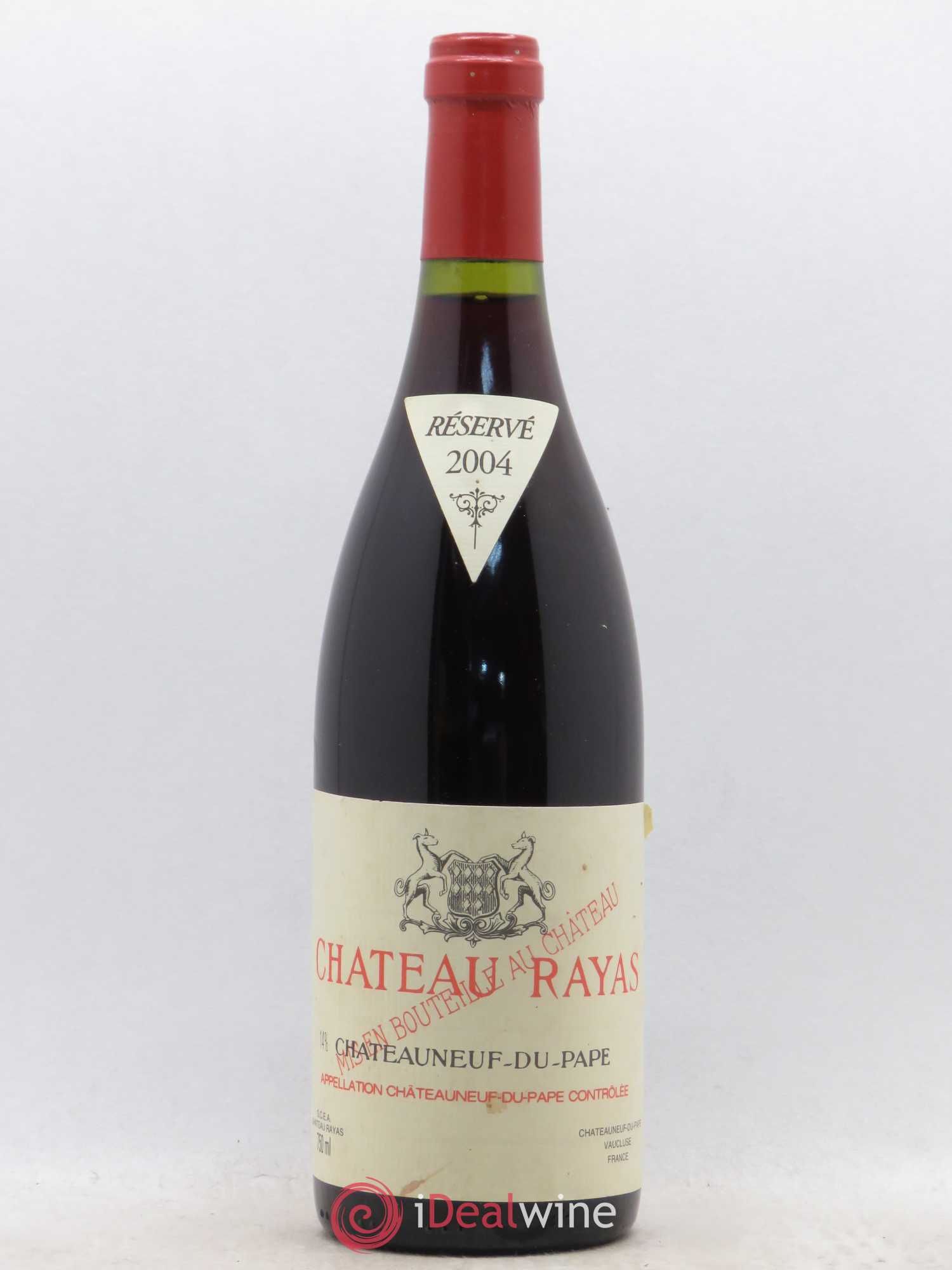Châteauneuf-du-Pape Château Rayas Emmanuel Reynaud 2004 - Lot de 1 bouteille - 0
