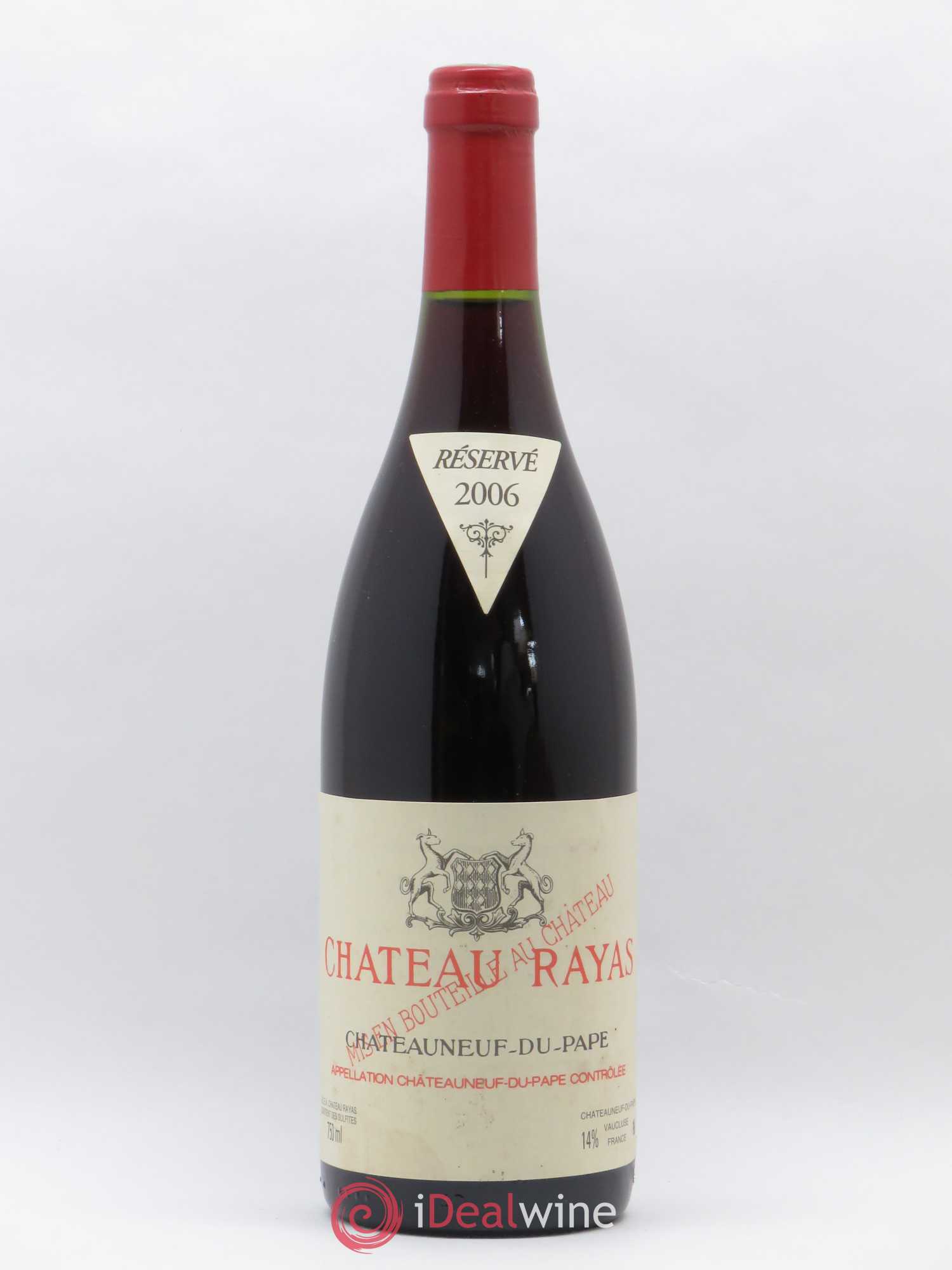 Châteauneuf-du-Pape Château Rayas Emmanuel Reynaud 2006 - Lot de 1 bouteille - 0