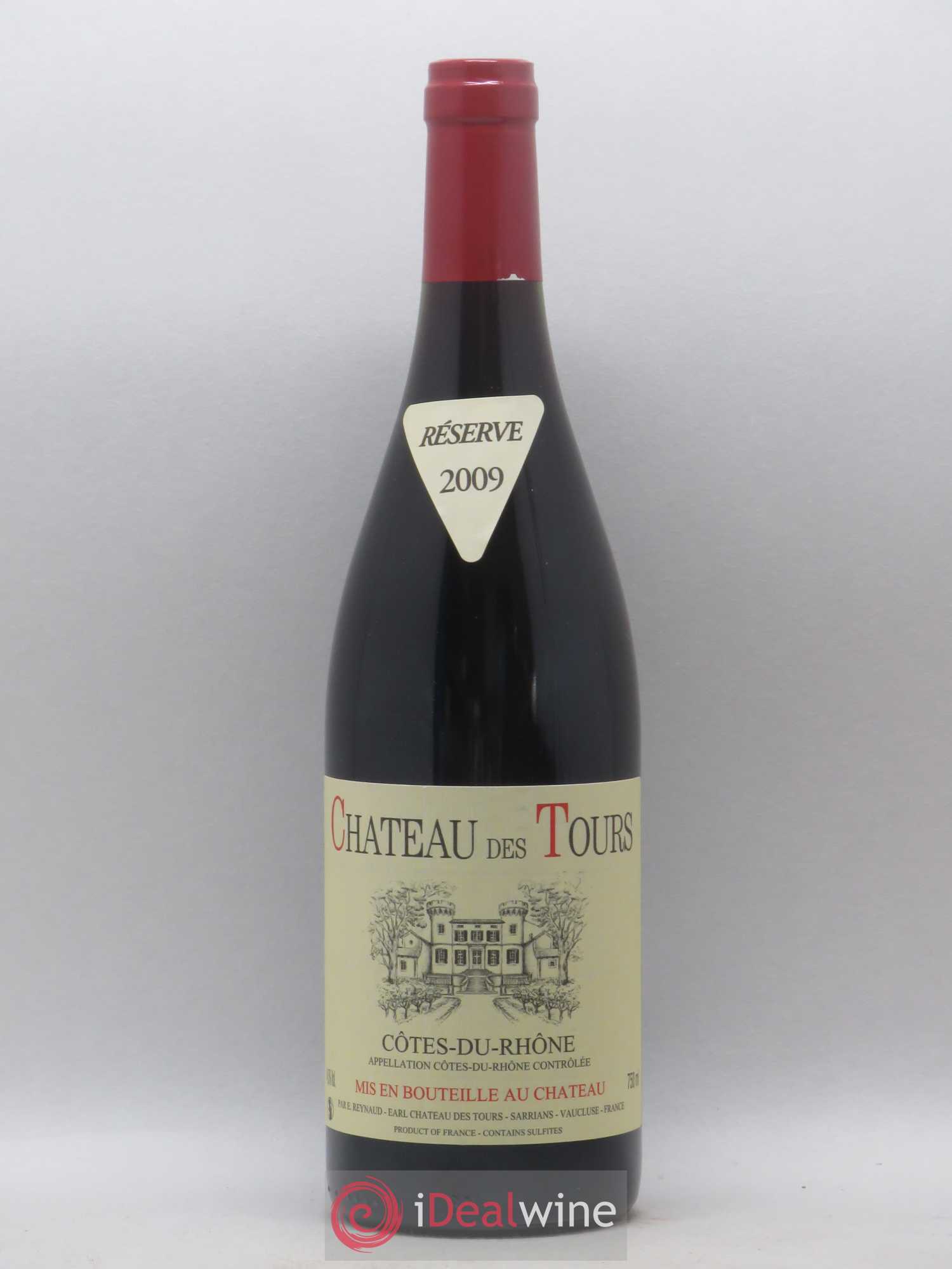 Côtes-du-Rhône Château des Tours Emmanuel Reynaud 2009 - Lot de 1 bouteille - 0