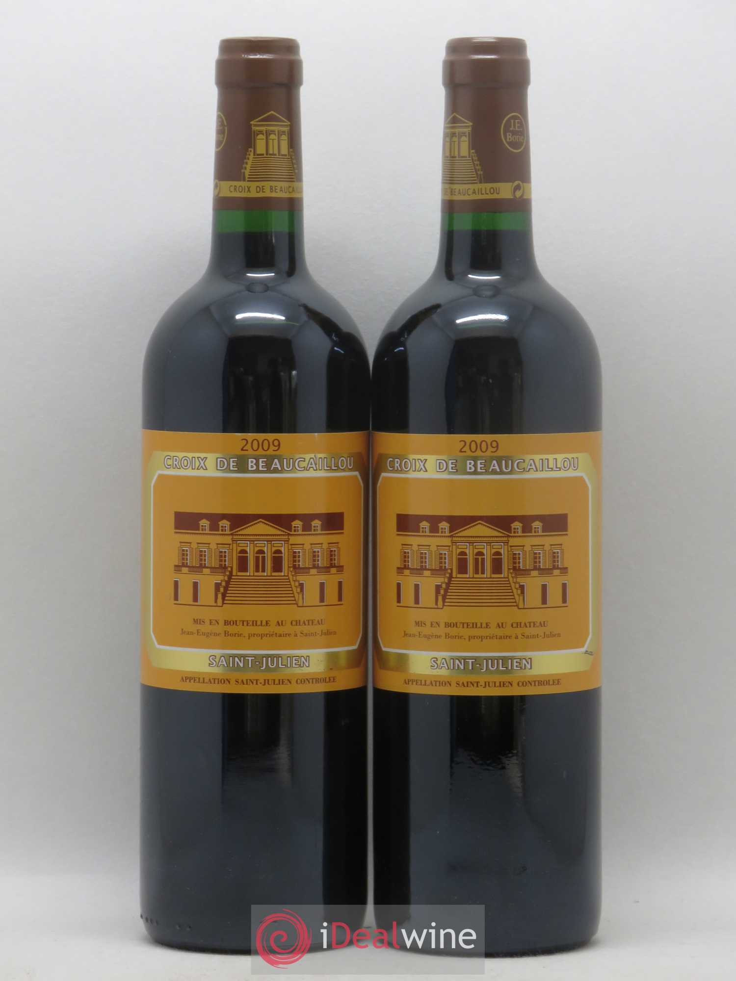 La Croix de Beaucaillou Second Vin 2009 - Lot de 2 bouteilles - 0