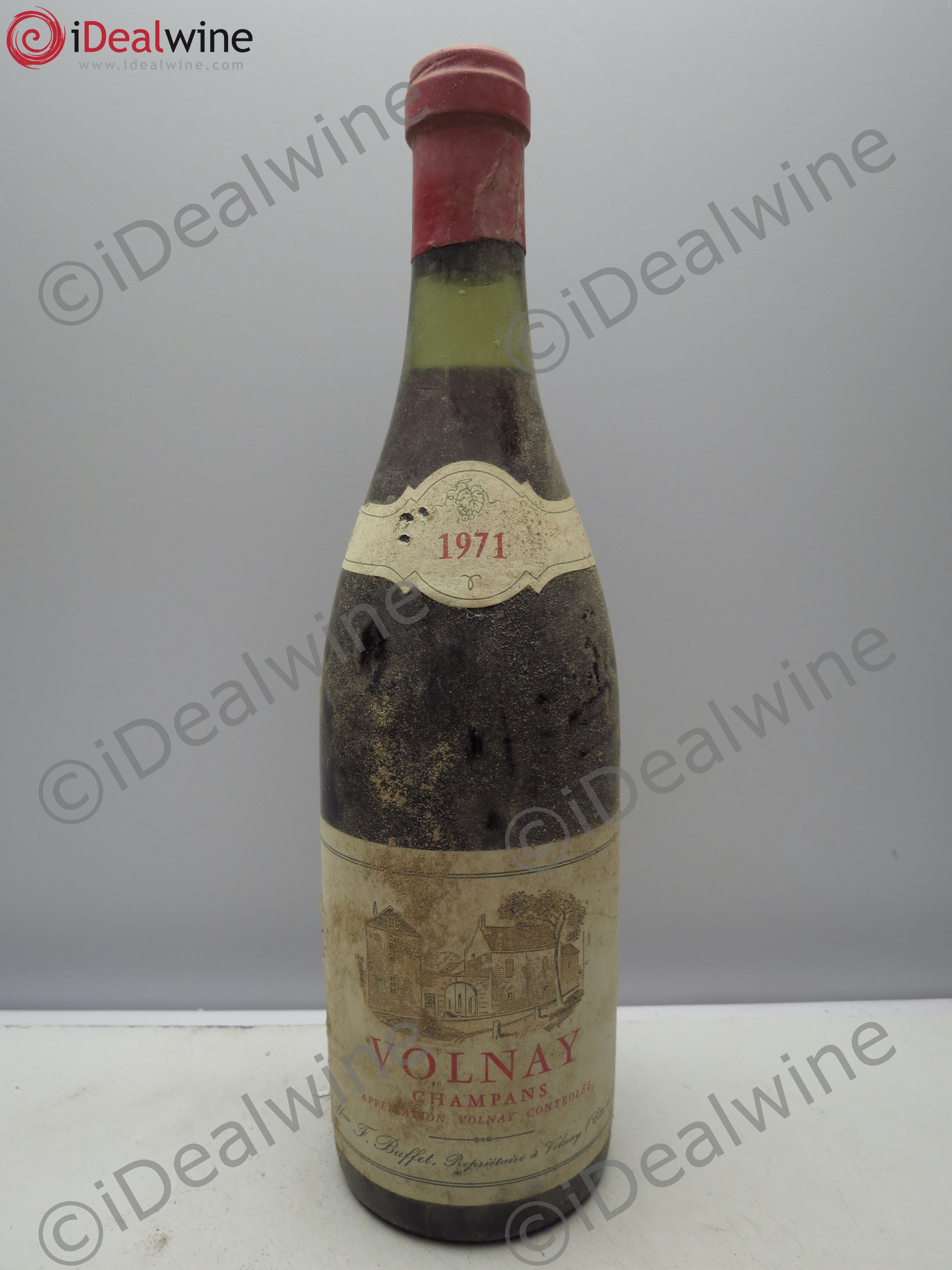 Volnay 1er Cru Mme Buffet 1971 - Lot de 6 bouteilles - 0