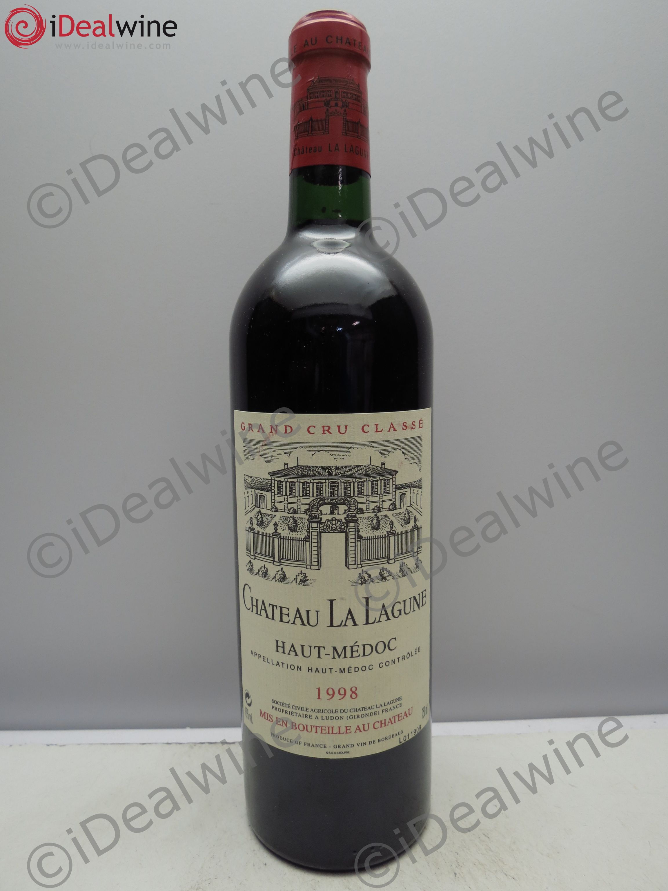 Château la Lagune 3ème Grand Cru Classé 1998 - Lot de 6 bouteilles - 0