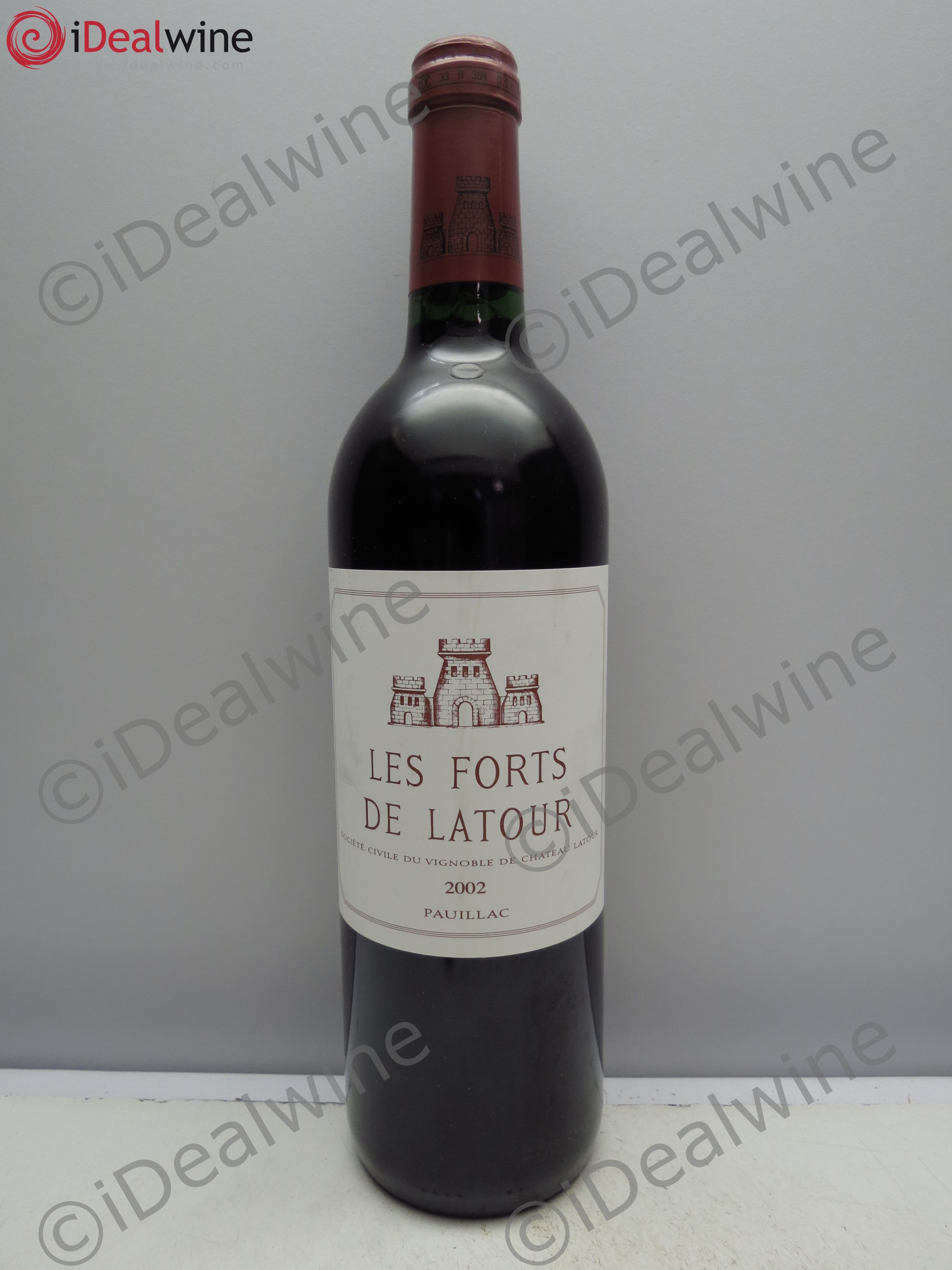 Les Forts de Latour Second Vin 2002 - Lot de 1 bouteille - 0