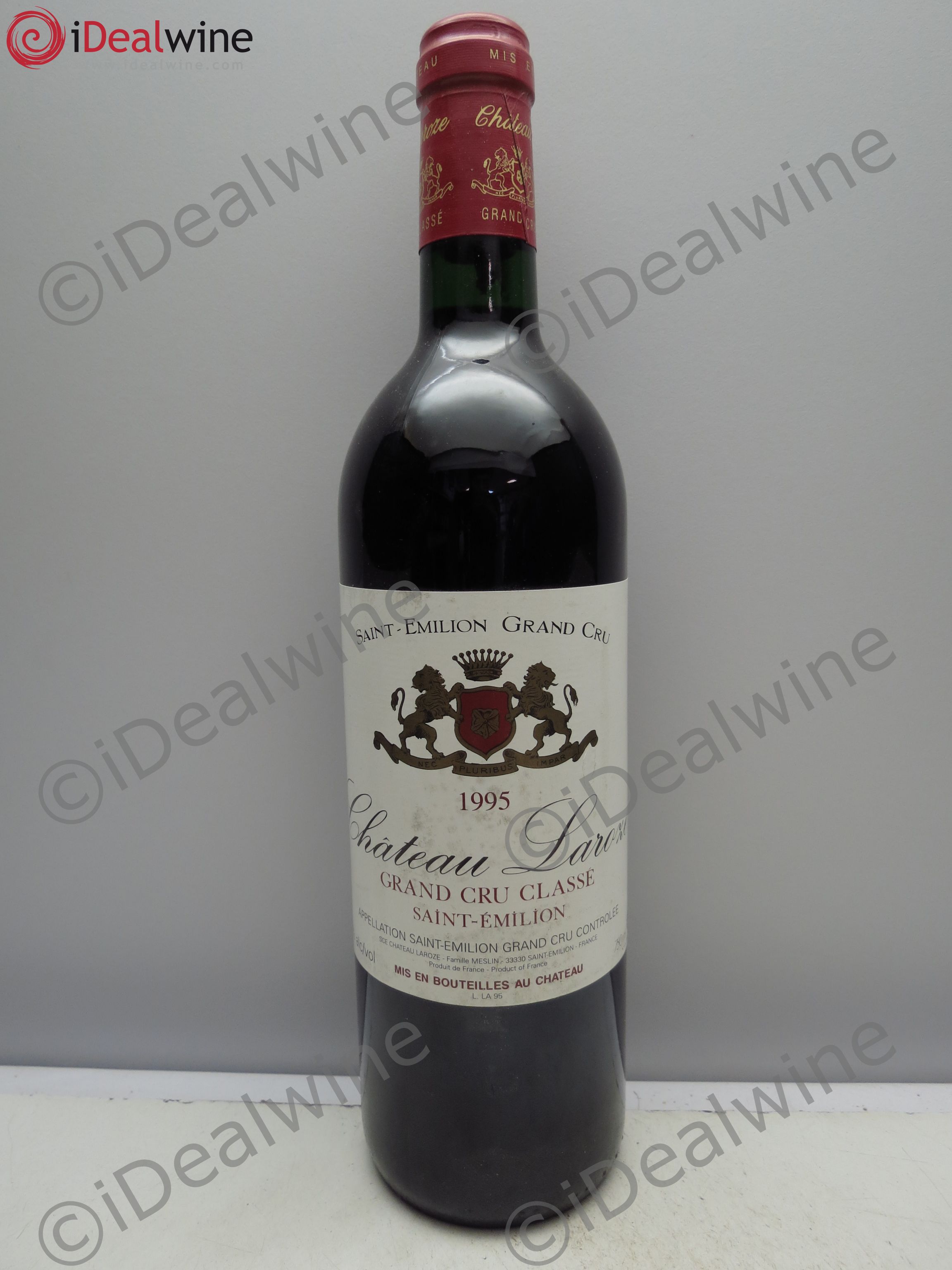 Château Laroze Grand Cru Classé 1995 - Lot de 6 bouteilles - 0