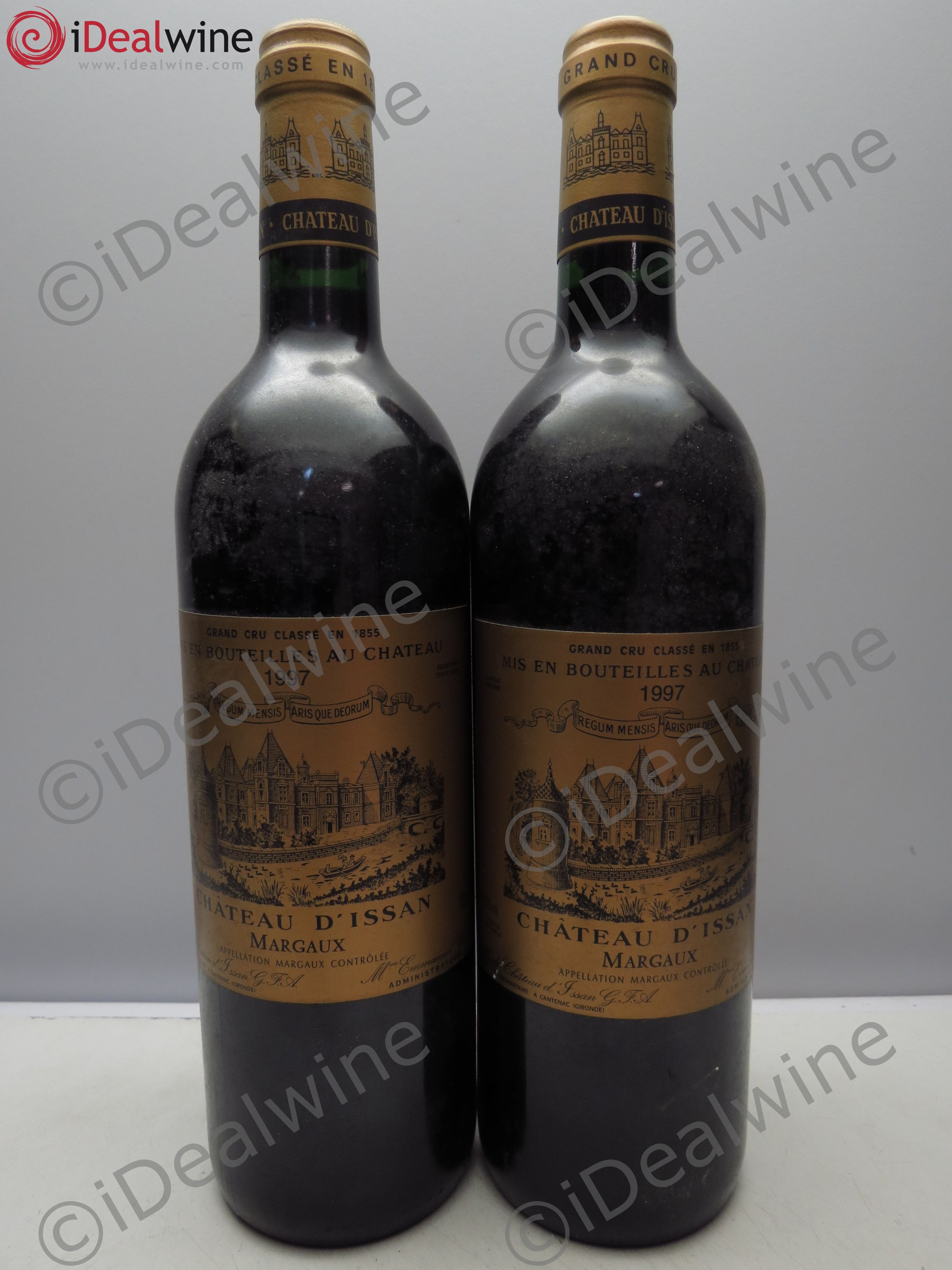 Château d'Issan 3ème Grand Cru Classé 1997 - Lot de 2 bouteilles - 0