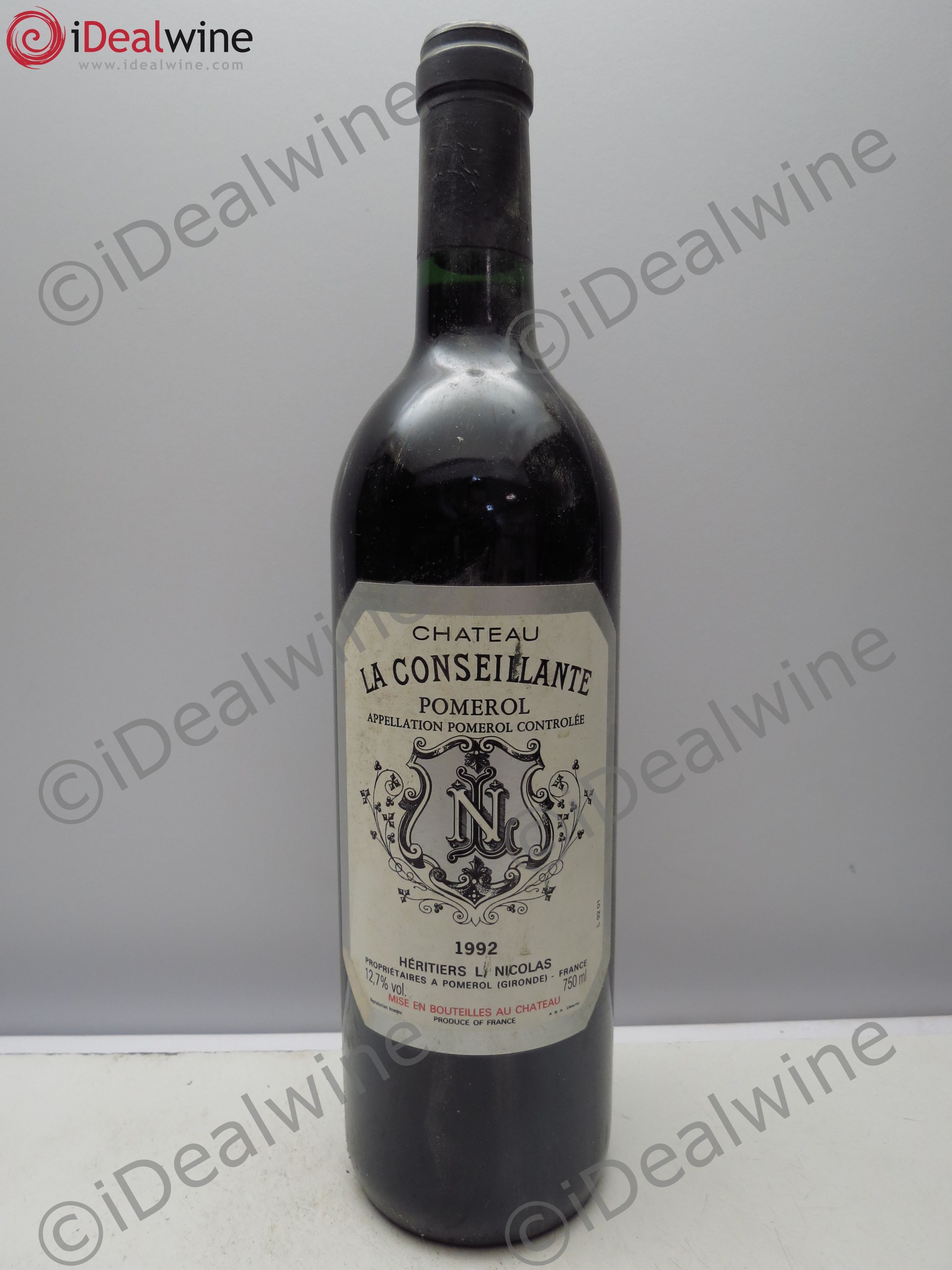 Château la Conseillante 1992 - Lot de 1 bouteille - 0