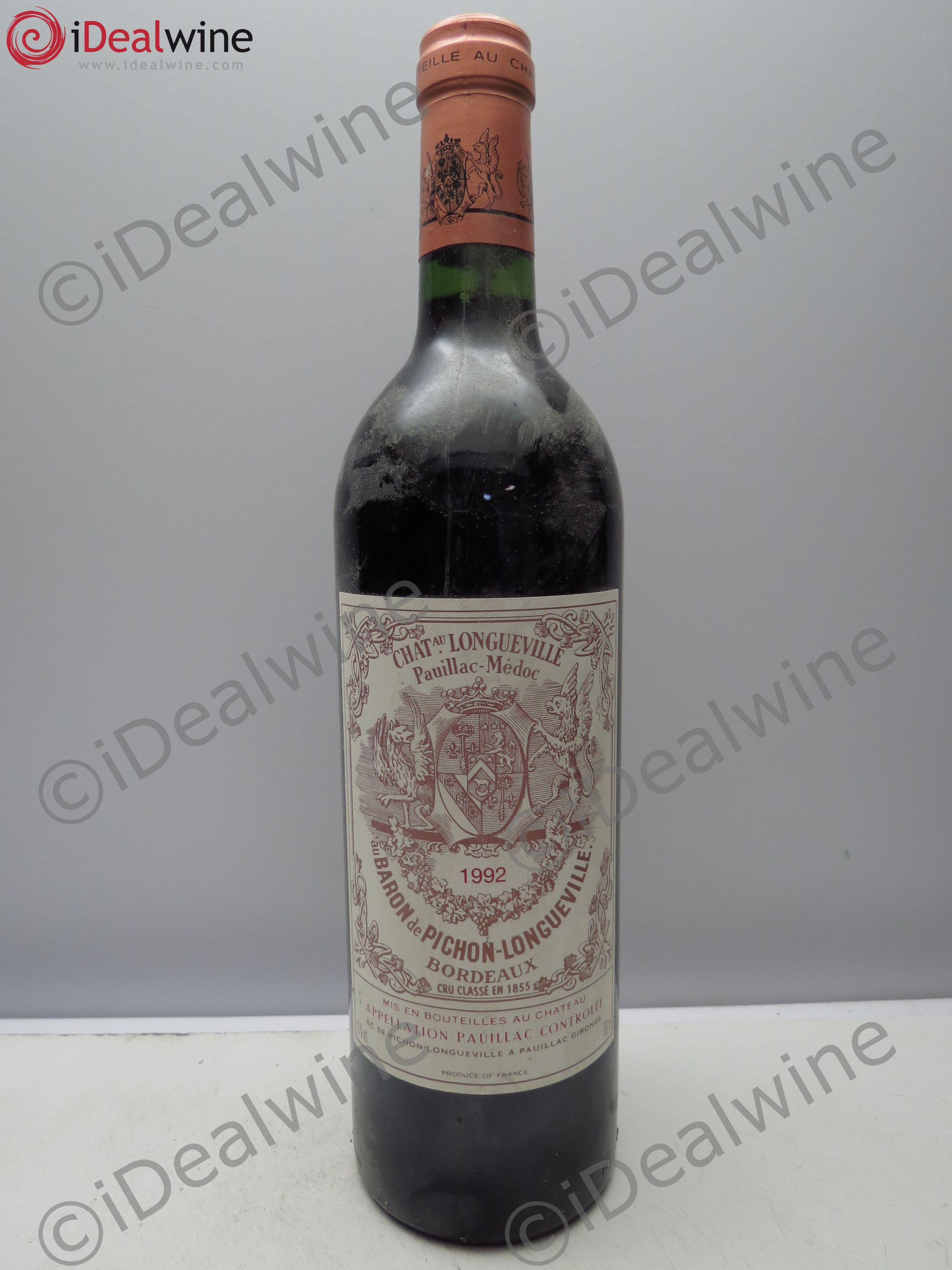 Pichon Longueville Baron 2ème Grand Cru Classé 1992 - Lot de 1 bouteille - 0