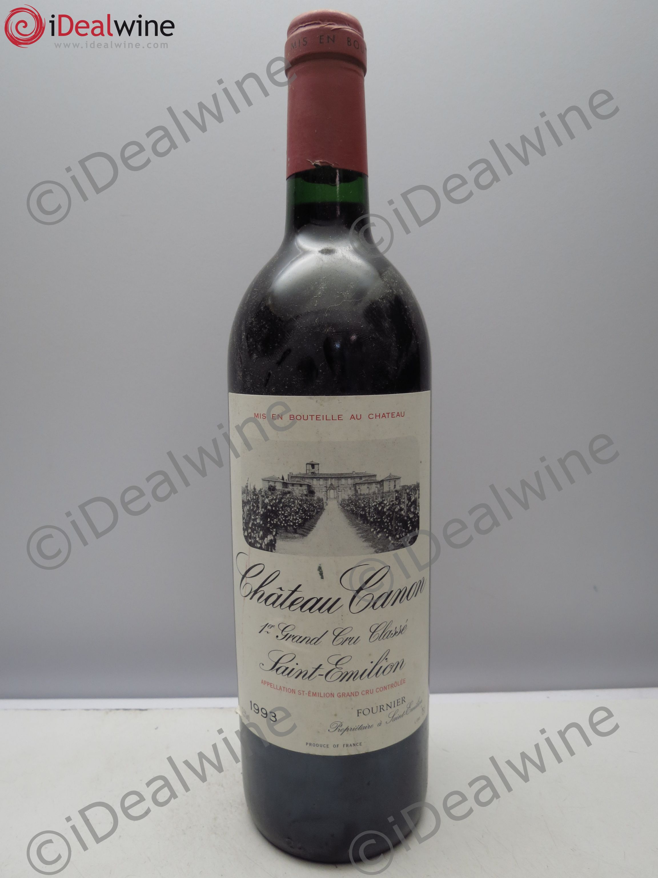 Château Canon 1er Grand Cru Classé B 1993 - Lot de 1 bouteille - 0
