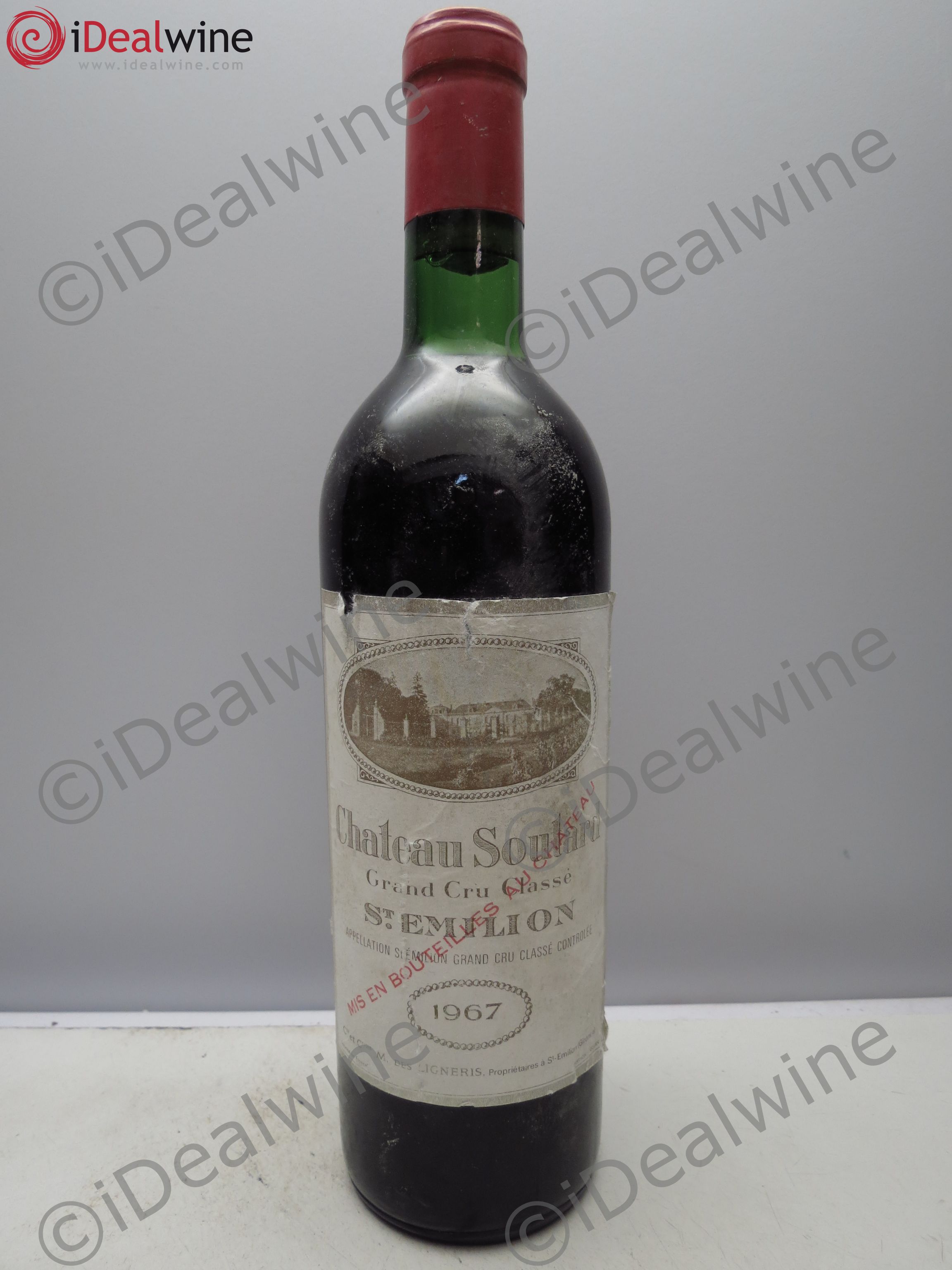 Château Soutard Grand Cru Classé 1967 - Lot de 1 bouteille - 0