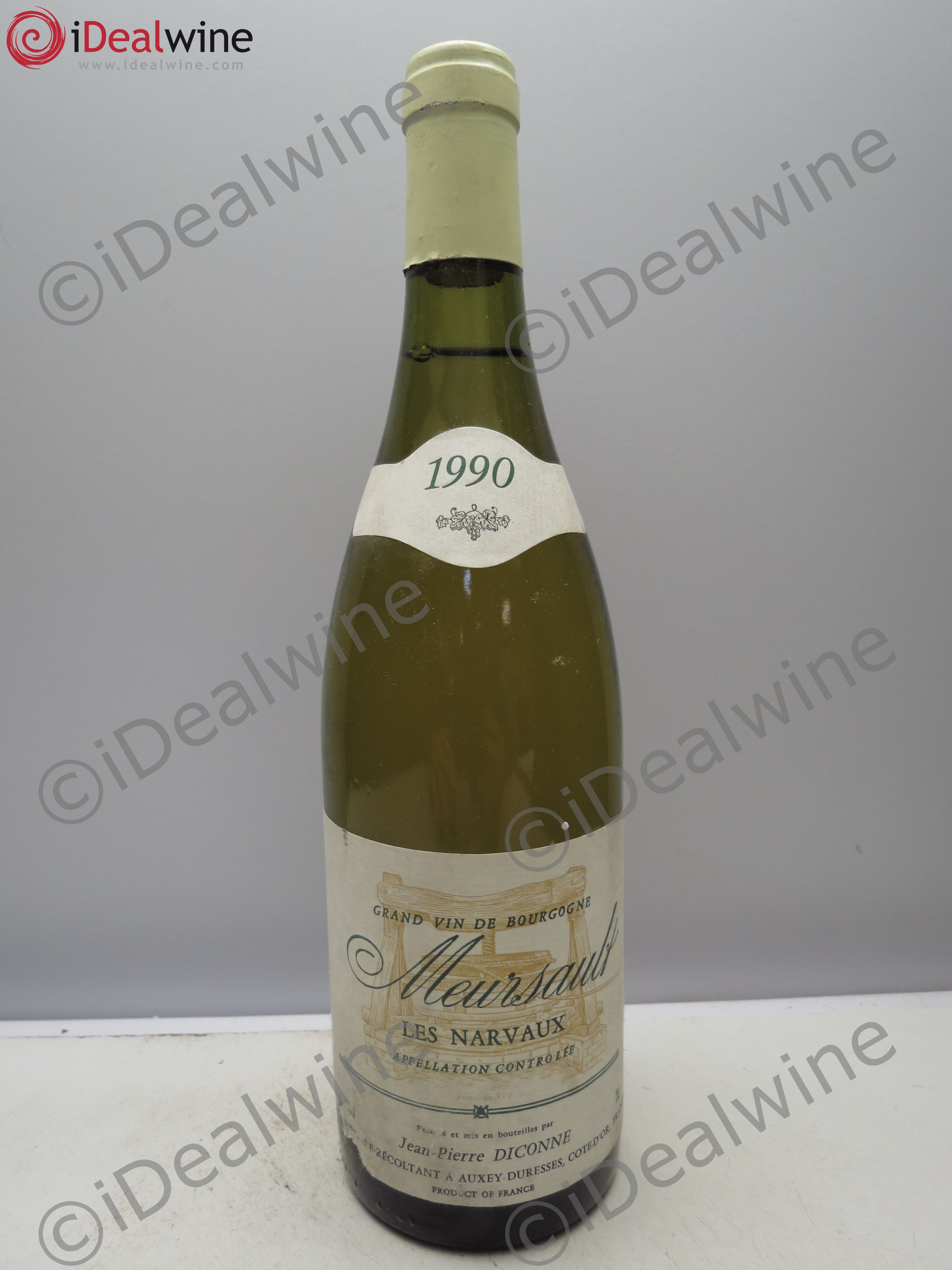 Meursault Les Narvaux JP Diconne 1990 - Posten von 1 Flasche - 0