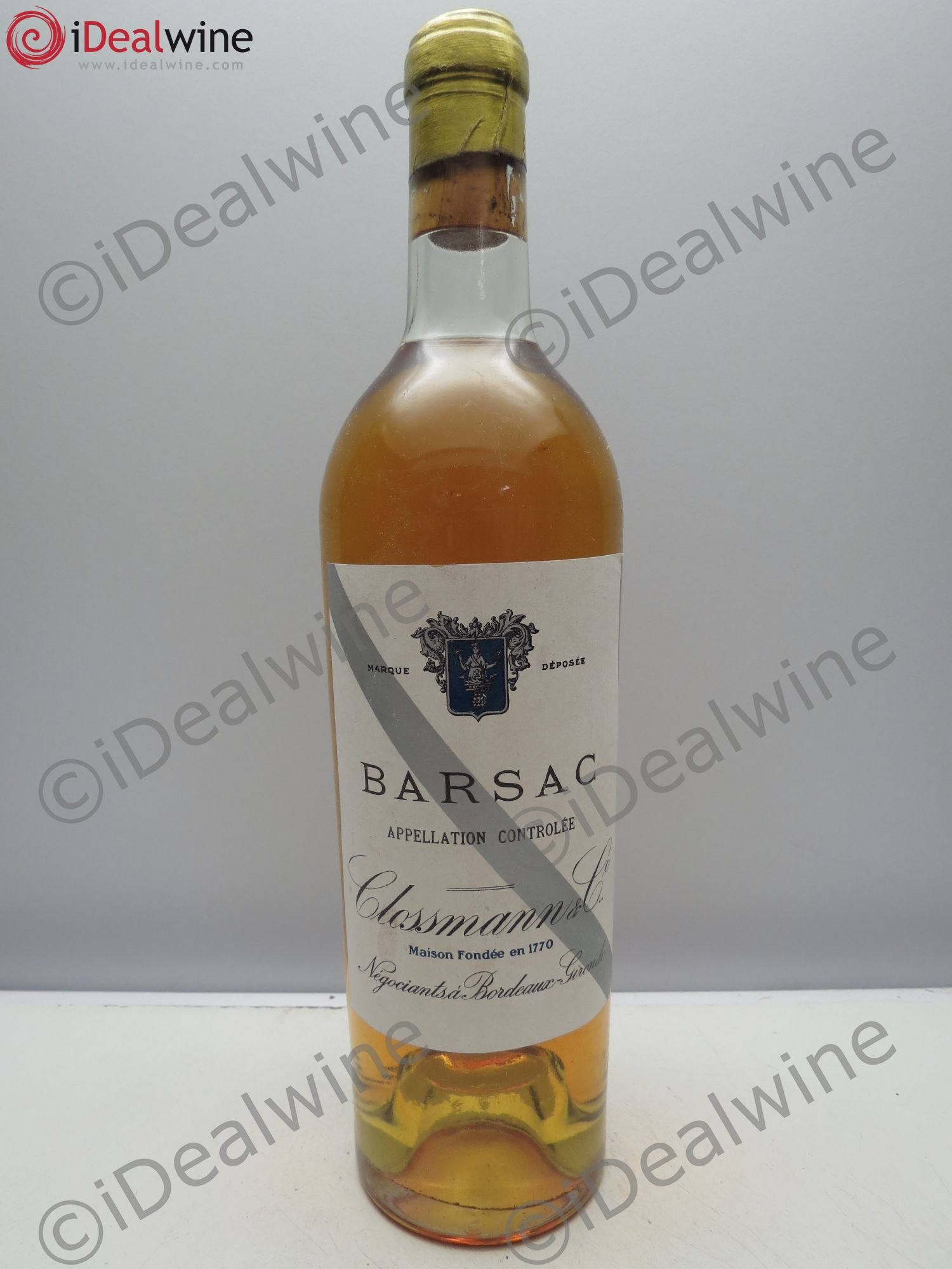 Barsac Clossmann&Co - Posten von 1 Flasche - 0