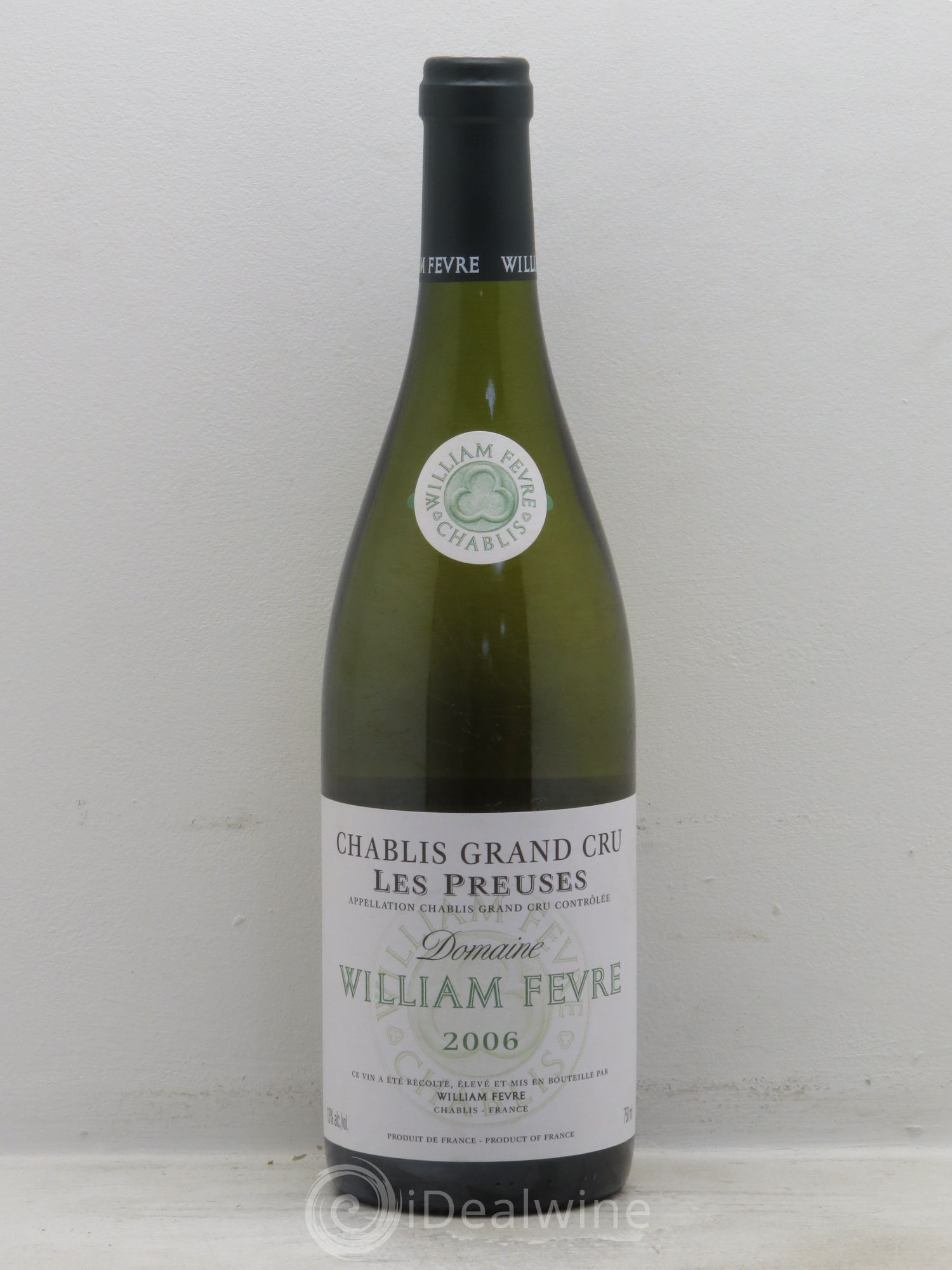 Chablis Grand Cru les Preuses William Fèvre 2006 - Lot de 1 bouteille - 0