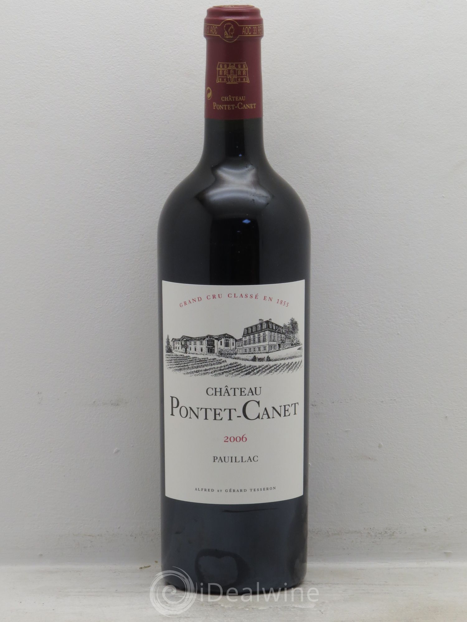 Château Pontet Canet 5ème Grand Cru Classé 2006 - Lot de 1 bouteille - 0