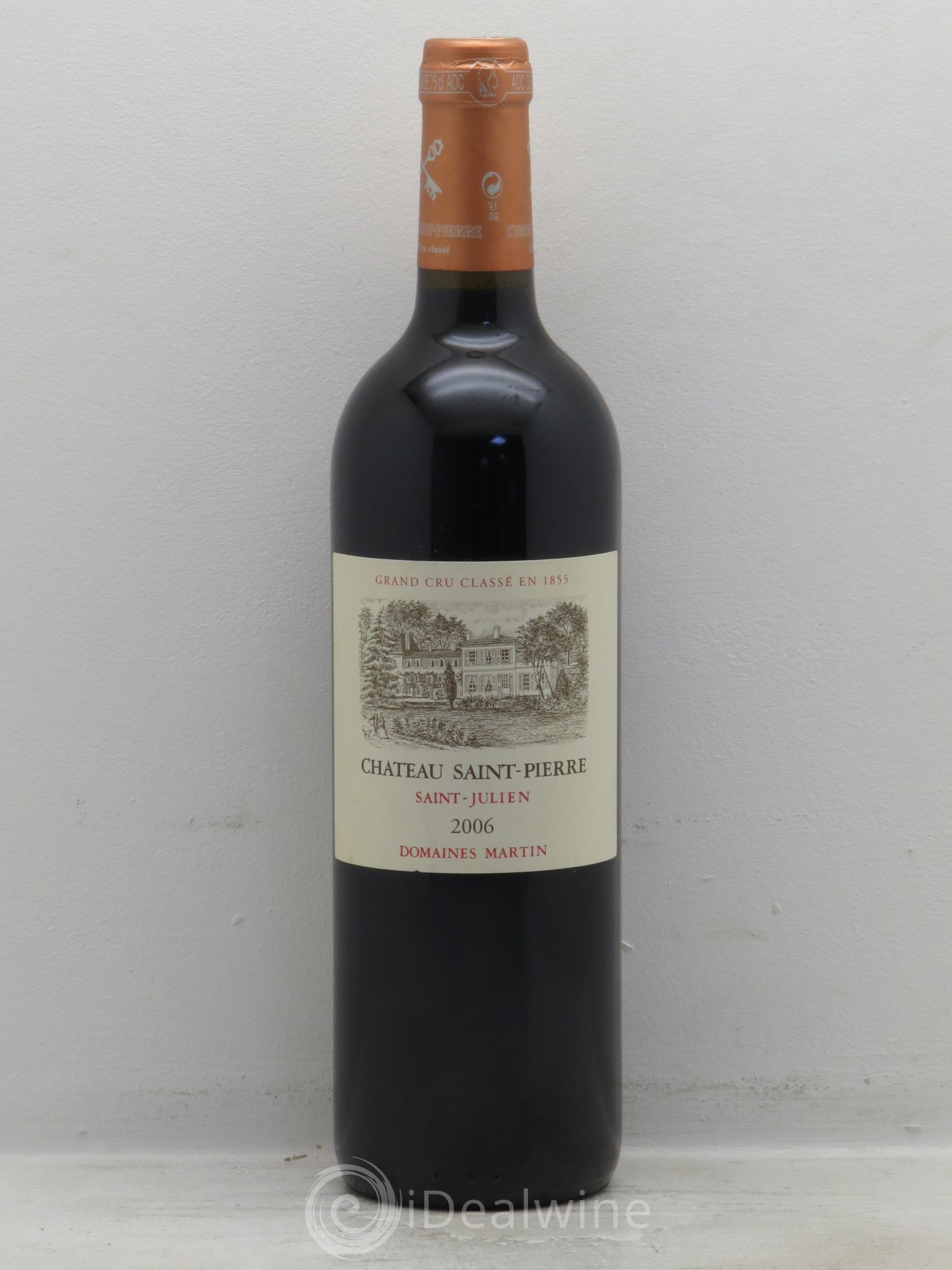 Château Saint-Pierre 4ème Grand Cru Classé 2006 - Lot de 1 bouteille - 0