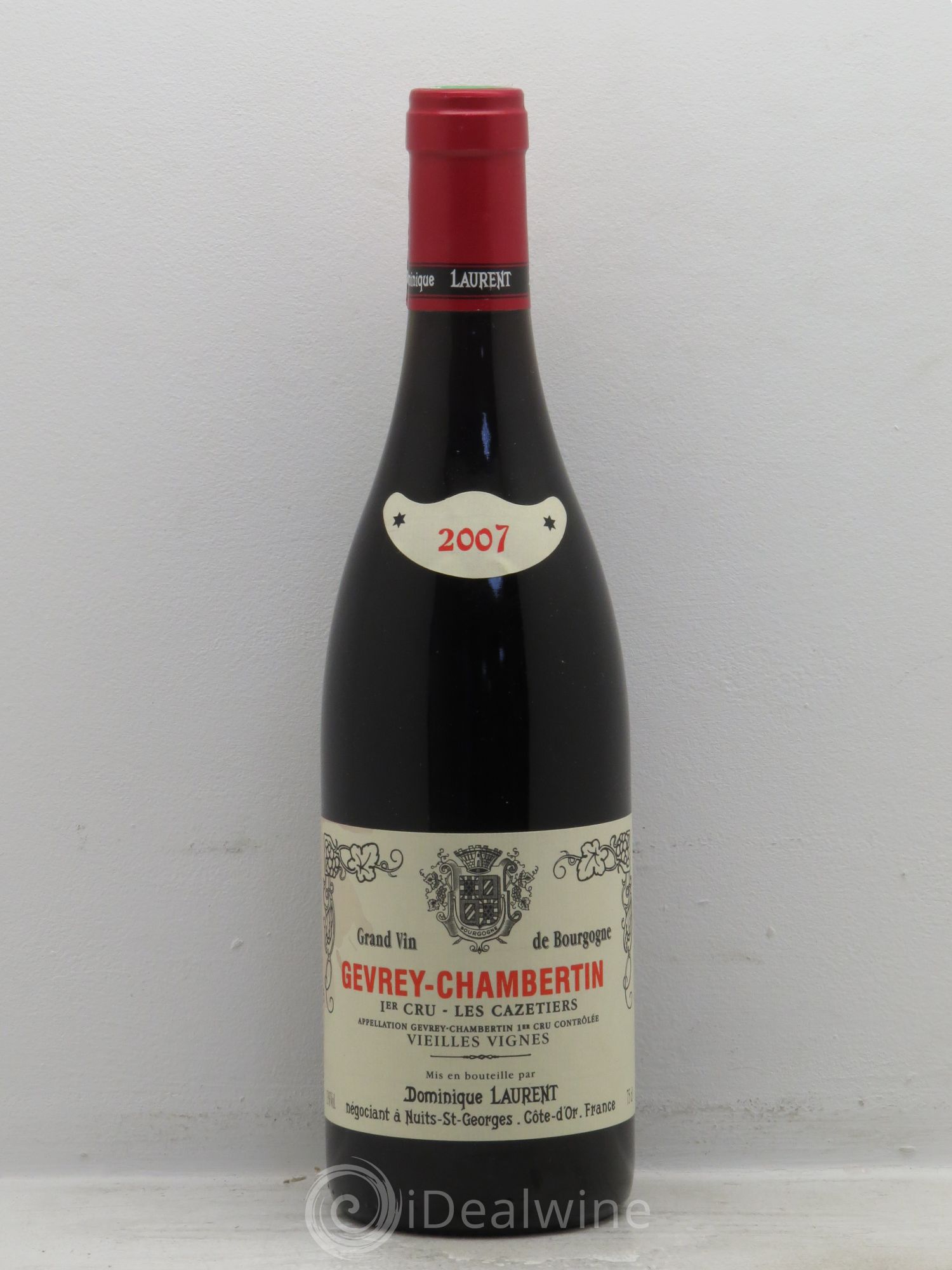 Gevrey-Chambertin 1er Cru Dominique Laurent Vieilles Vignes 2007 - Posten von 1 Flasche - 0