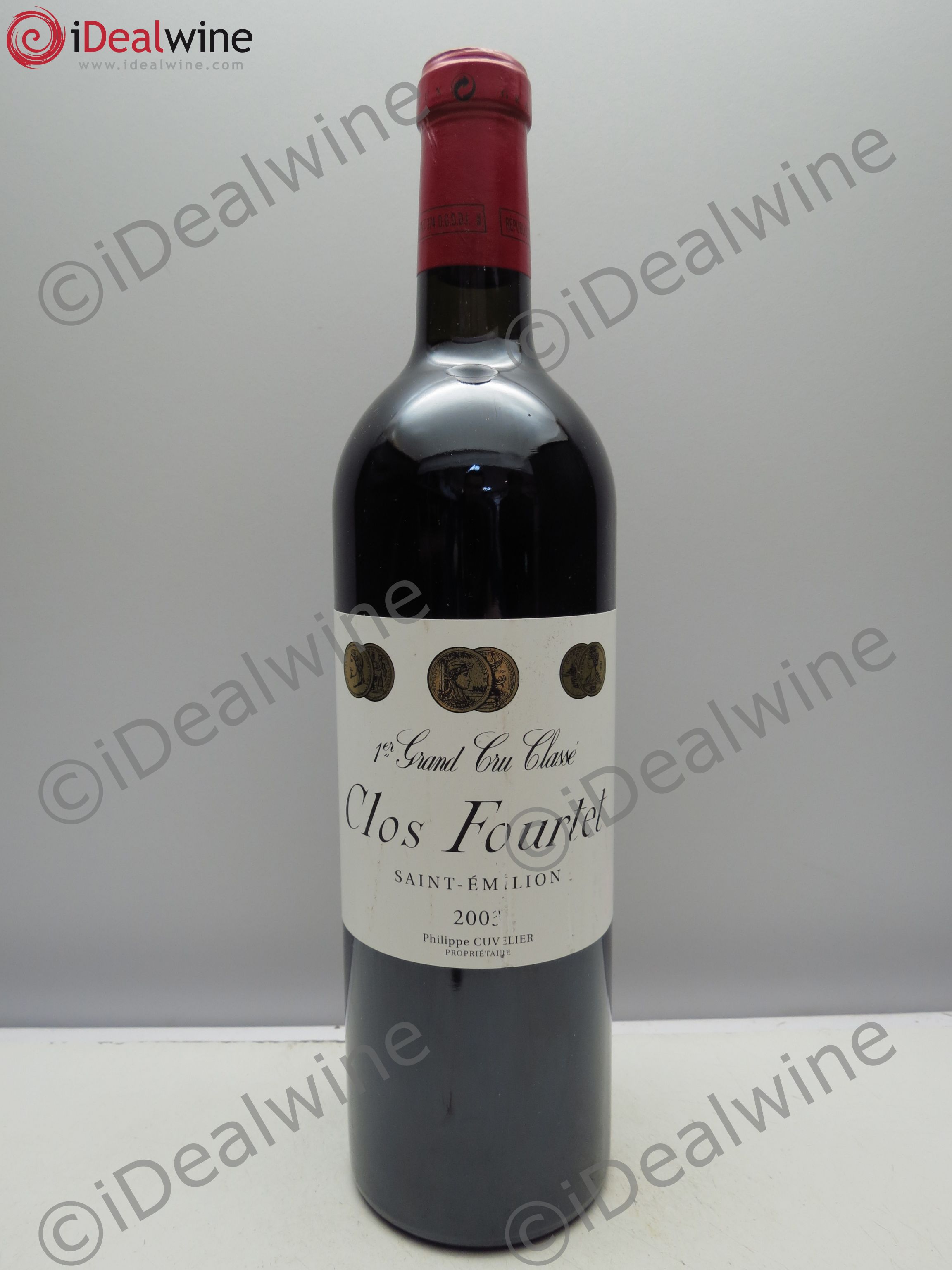 Clos Fourtet 1er Grand Cru Classé B 2003 - Lot de 1 bouteille - 0