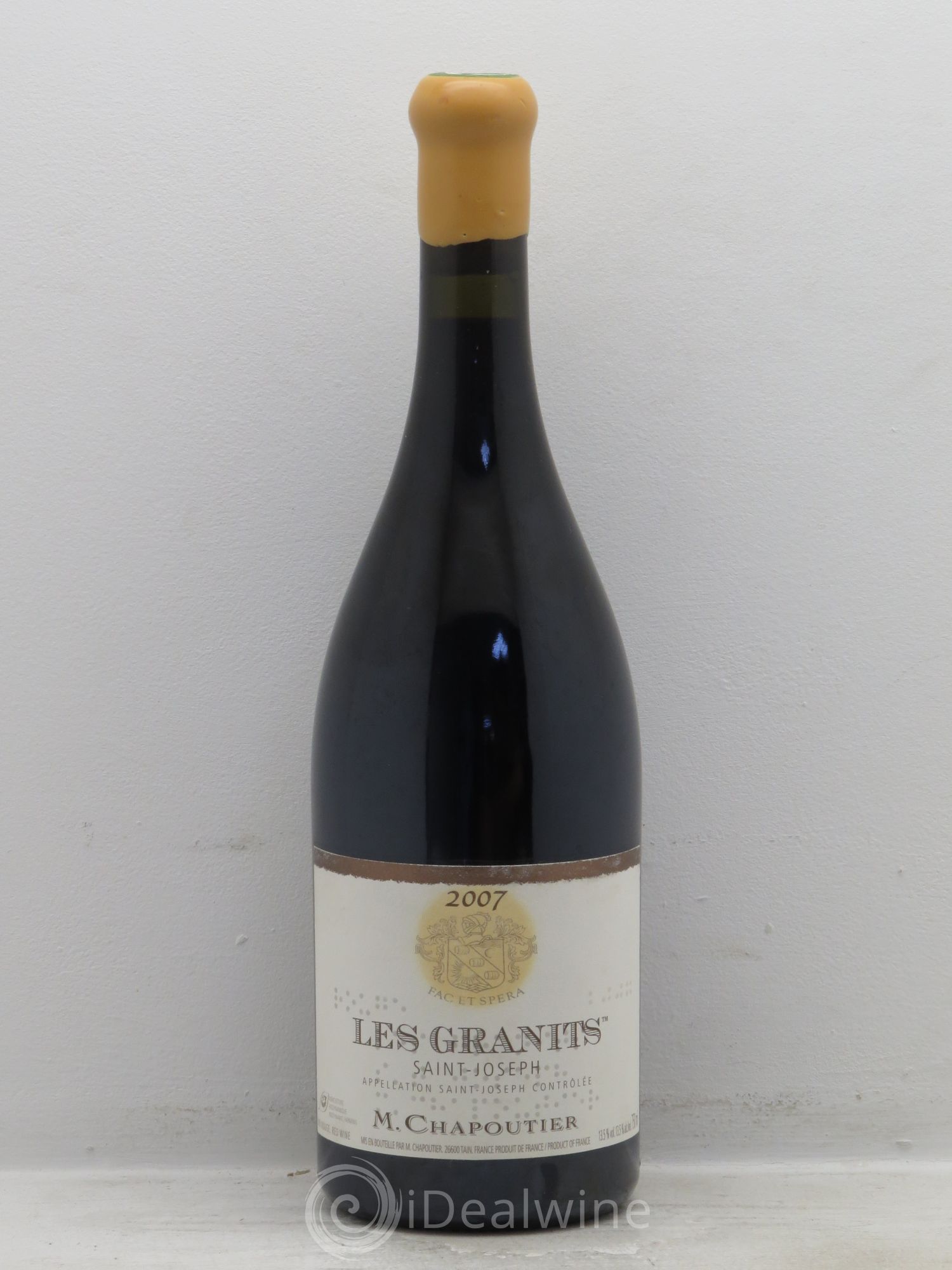Saint-Joseph Les Granits Chapoutier 2007 - Lot de 1 bouteille - 0