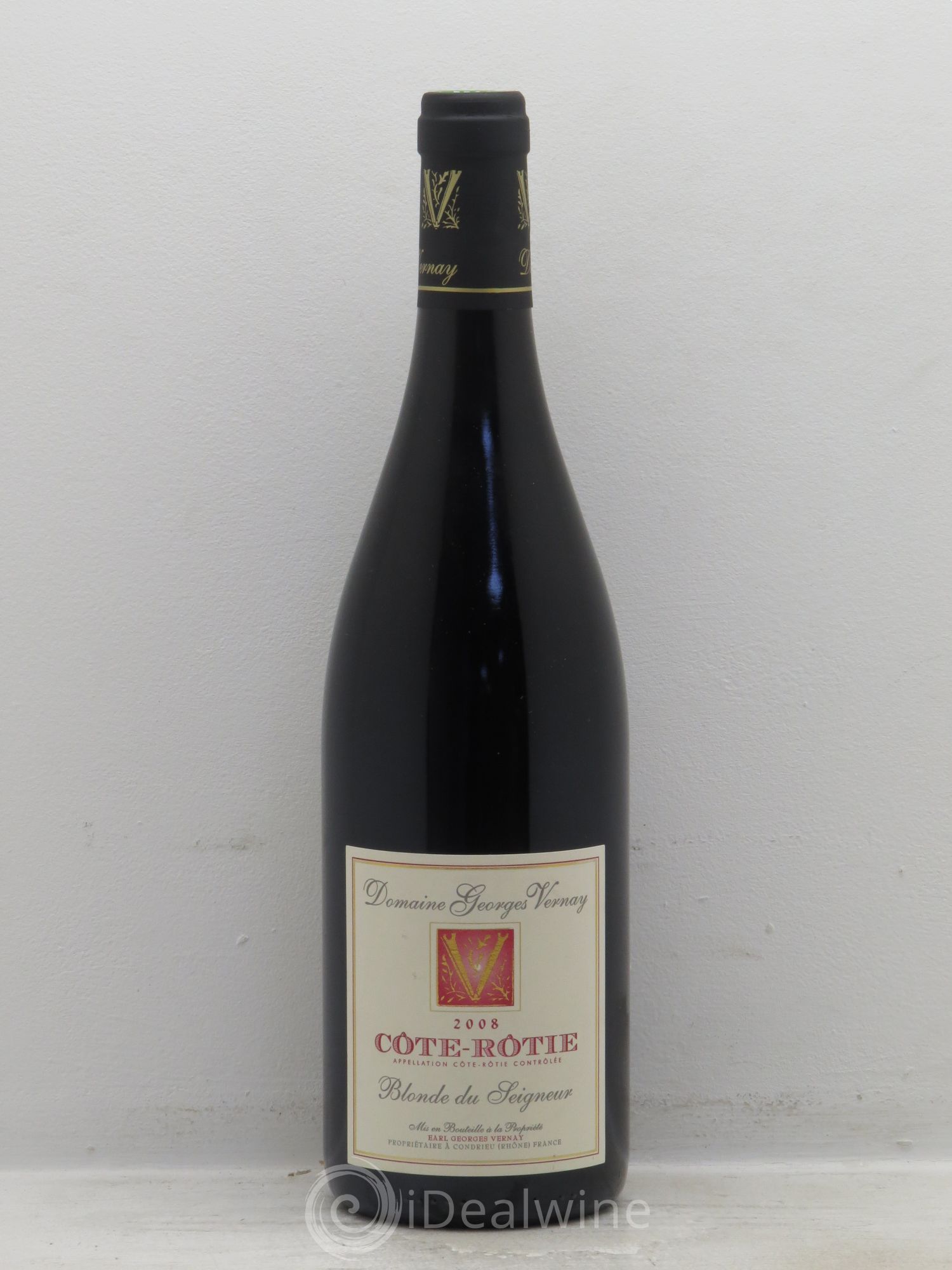 Côte-Rôtie Blonde du Seigneur Georges Vernay 2008 - Lot de 1 bouteille - 0