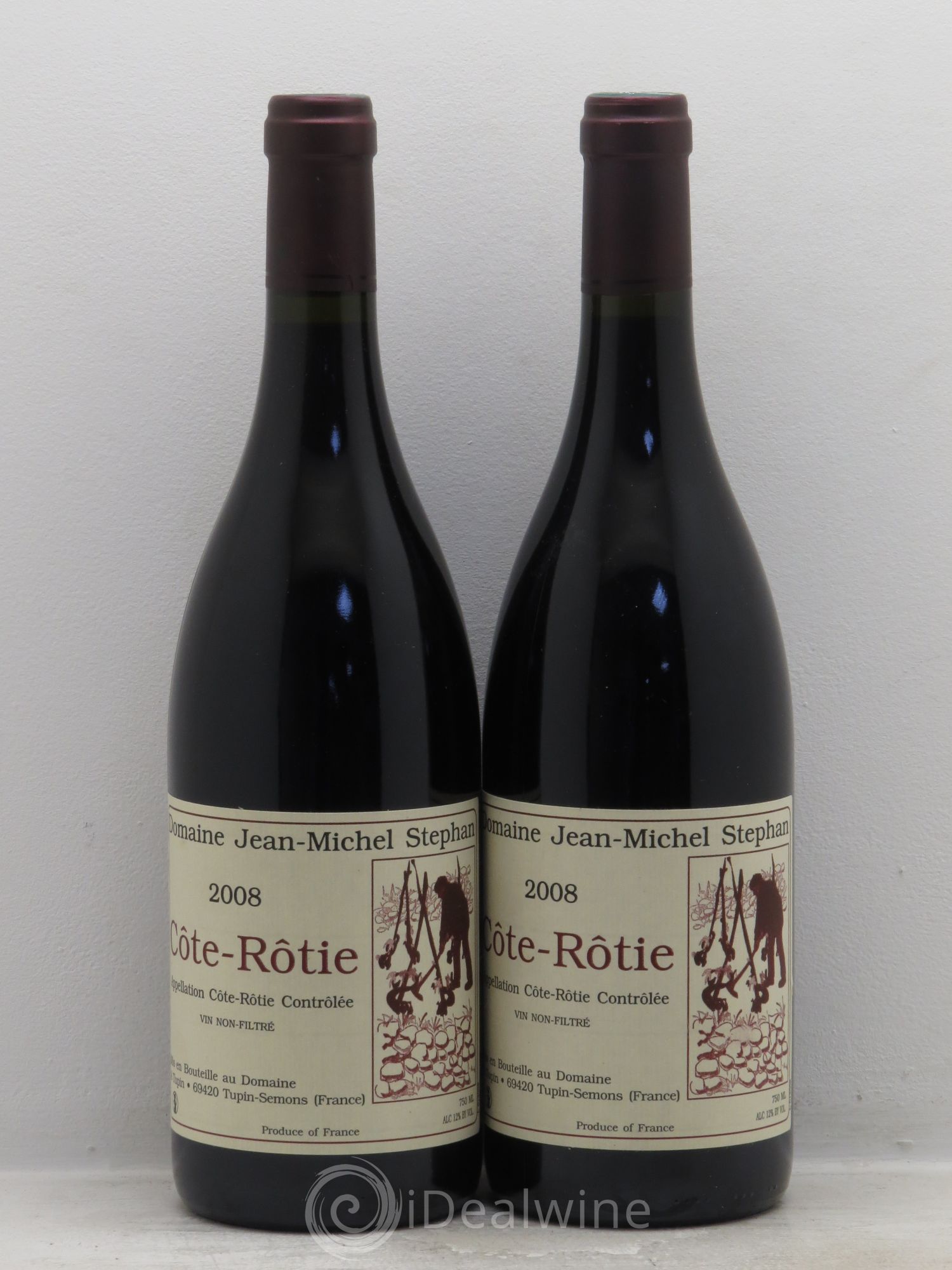 Côte-Rôtie Jean-Michel Stephan 2008 - Lot de 2 bouteilles - 0