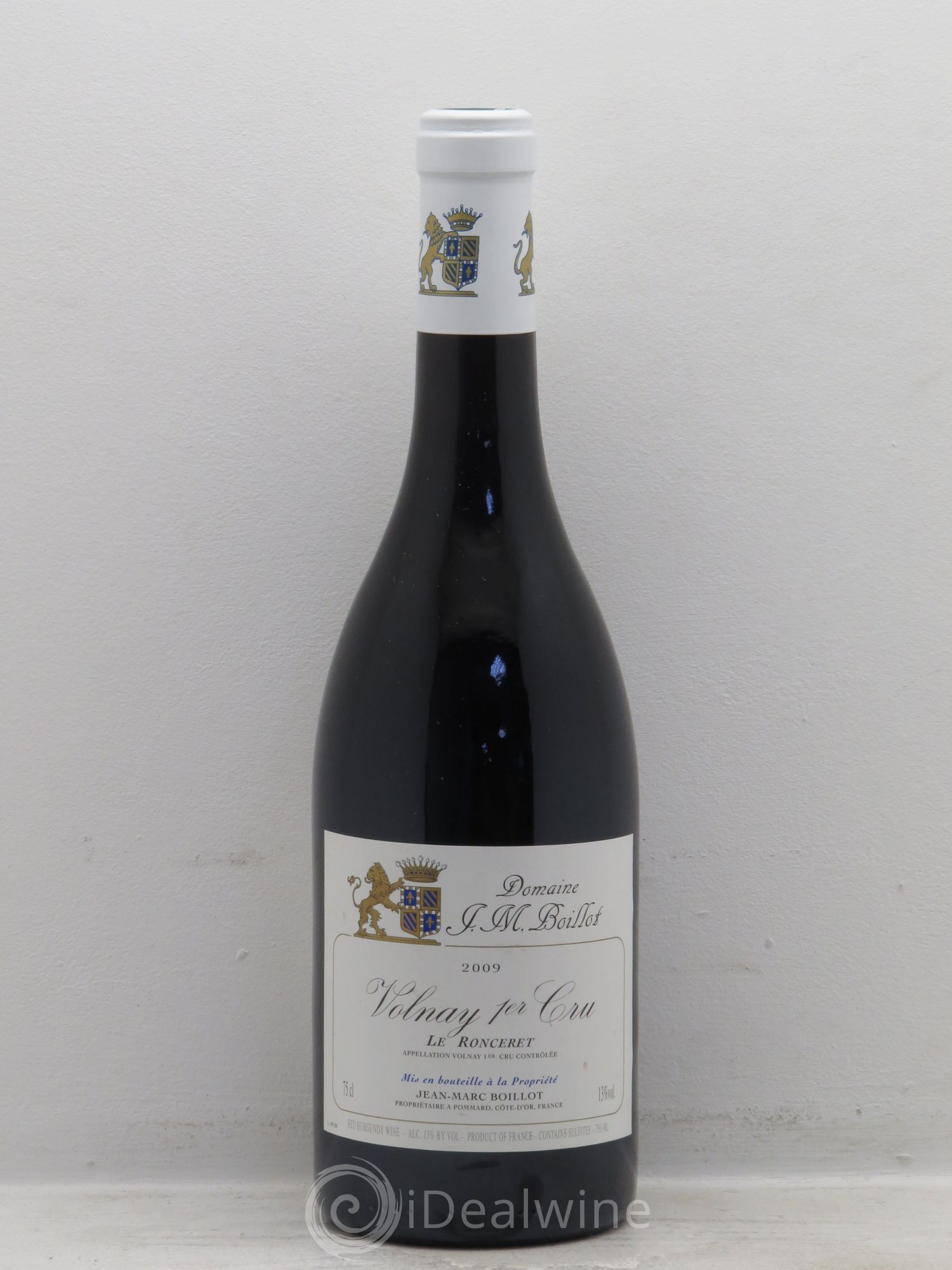 Volnay Ronceret Domaine Boillot 2009 - Posten von 1 Flasche - 0