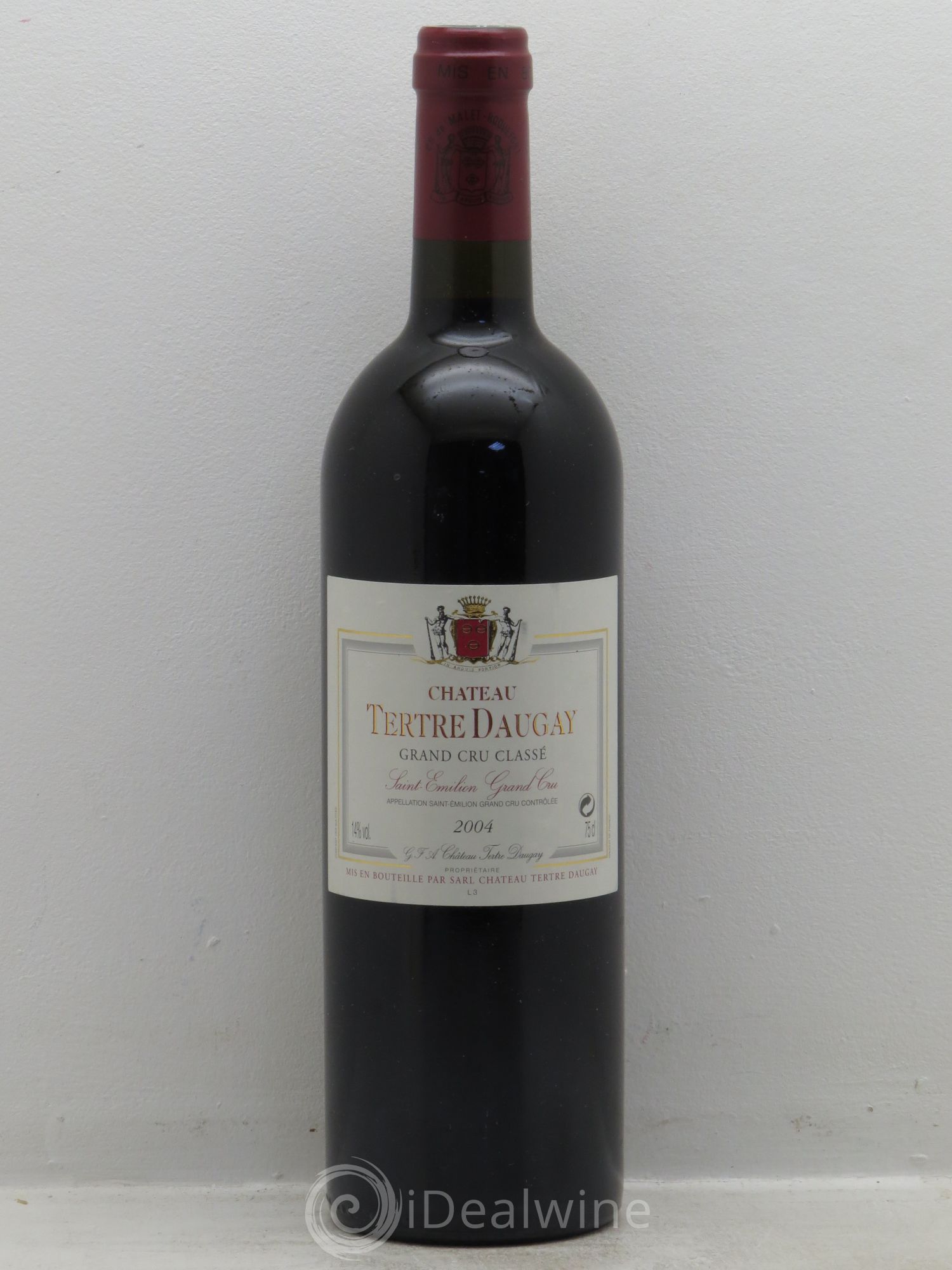 Château Tertre Daugay Grand Cru Classé (senza prezzo di riserva) 2004 - Lotto di 1 bottiglia - 0