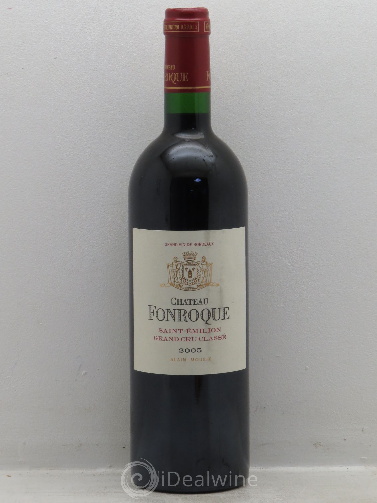 Château Fonroque Grand Cru Classé (sans prix de réserve) 2005 - Lot de 1 bouteille - 0