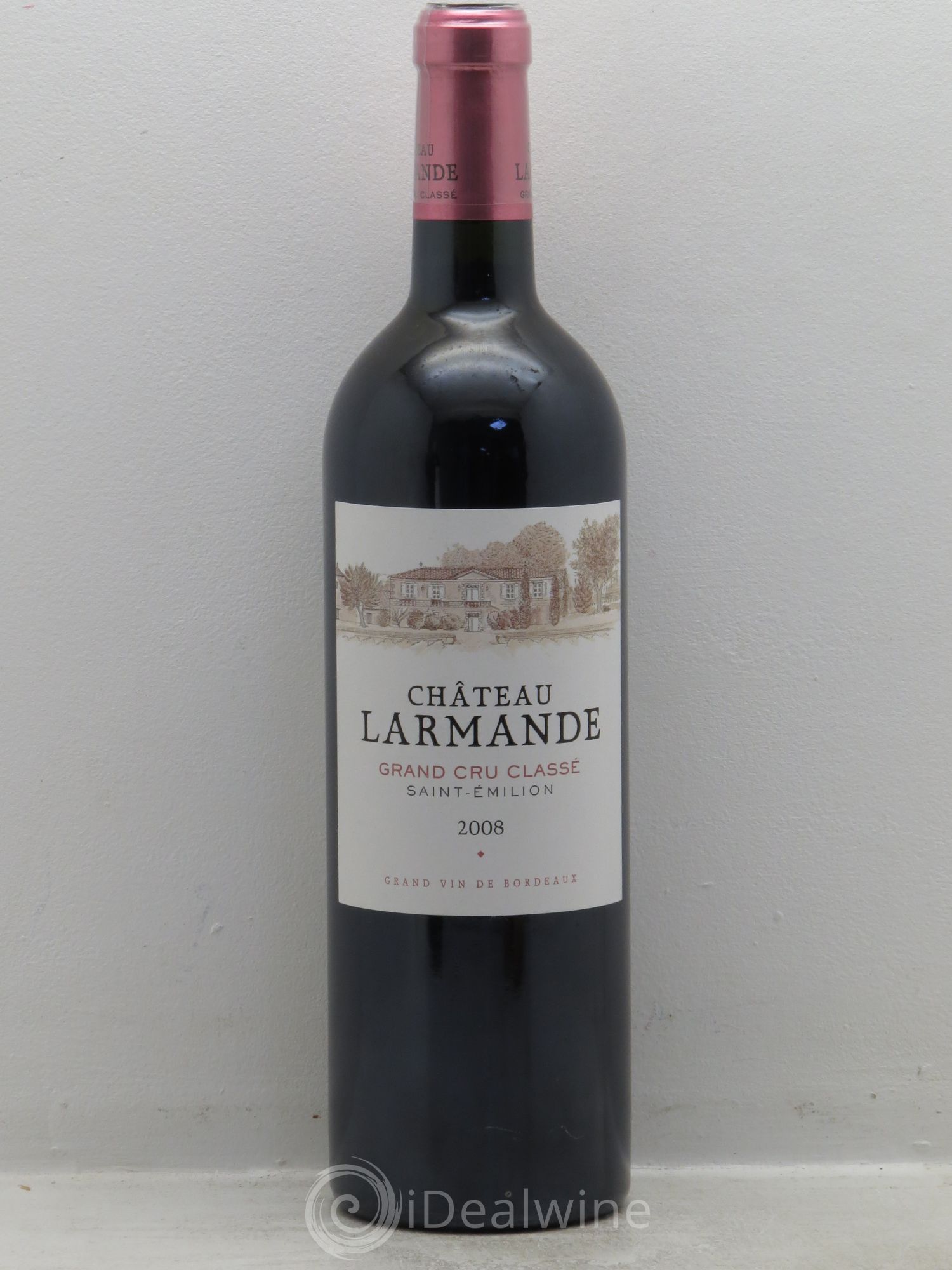 Château Larmande Grand Cru Classé (sans prix de réserve) 2008 - Lot de 1 bouteille - 0