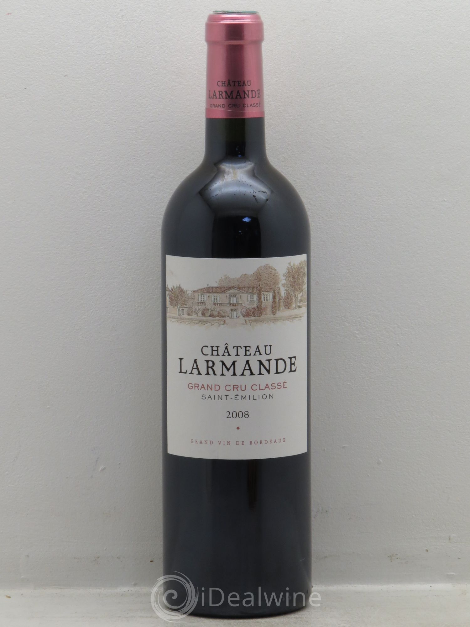 Château Larmande Grand Cru Classé (sans prix de réserve) 2008 - Lot de 1 bouteille - 0