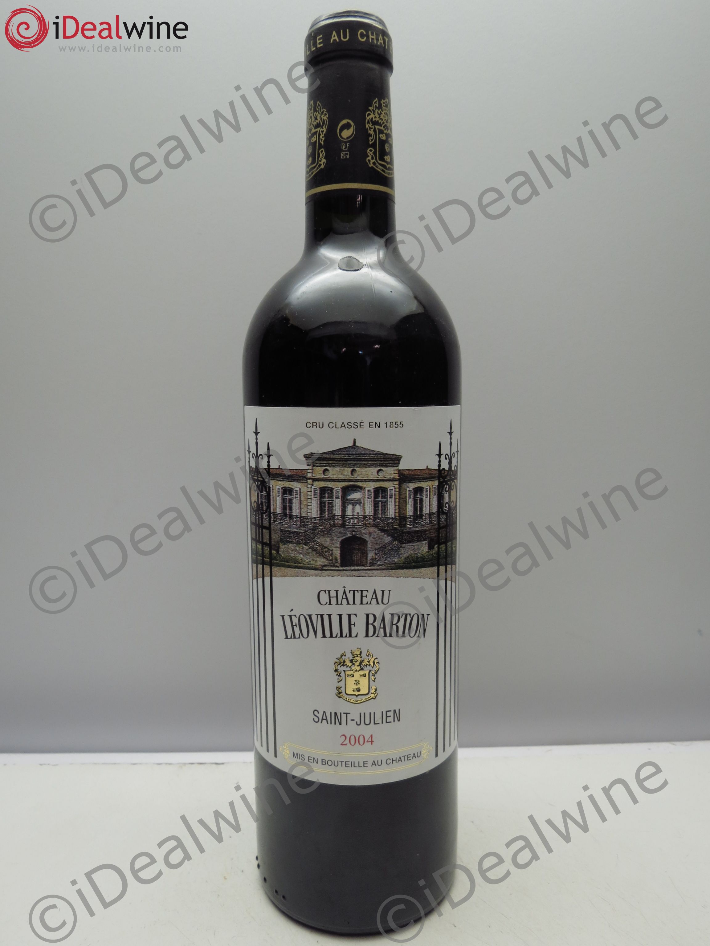 Château Léoville Barton 2ème Grand Cru Classé 2004 - Lot de 1 bouteille - 0