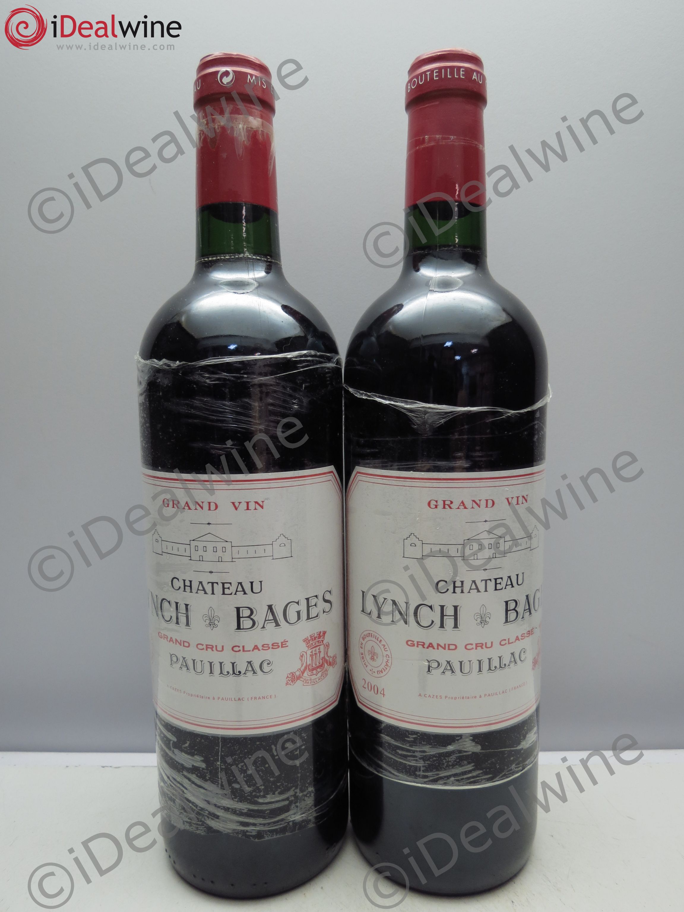 Château Lynch Bages 5ème Grand Cru Classé 2004 - Lot de 2 bouteilles - 0