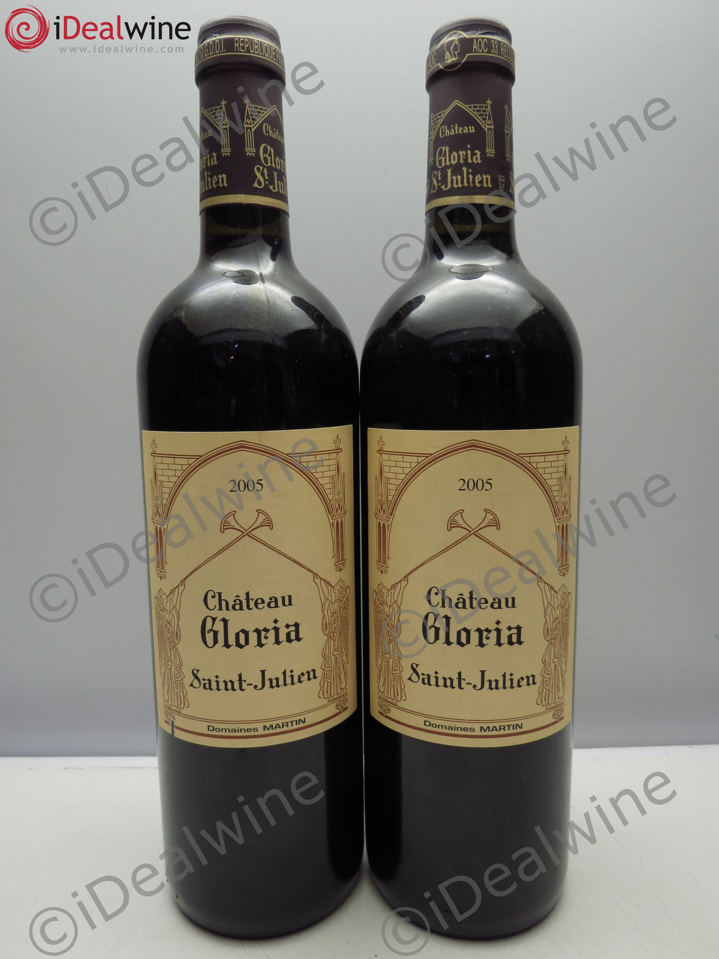 Château Gloria 2005 - Lot de 2 bouteilles - 0