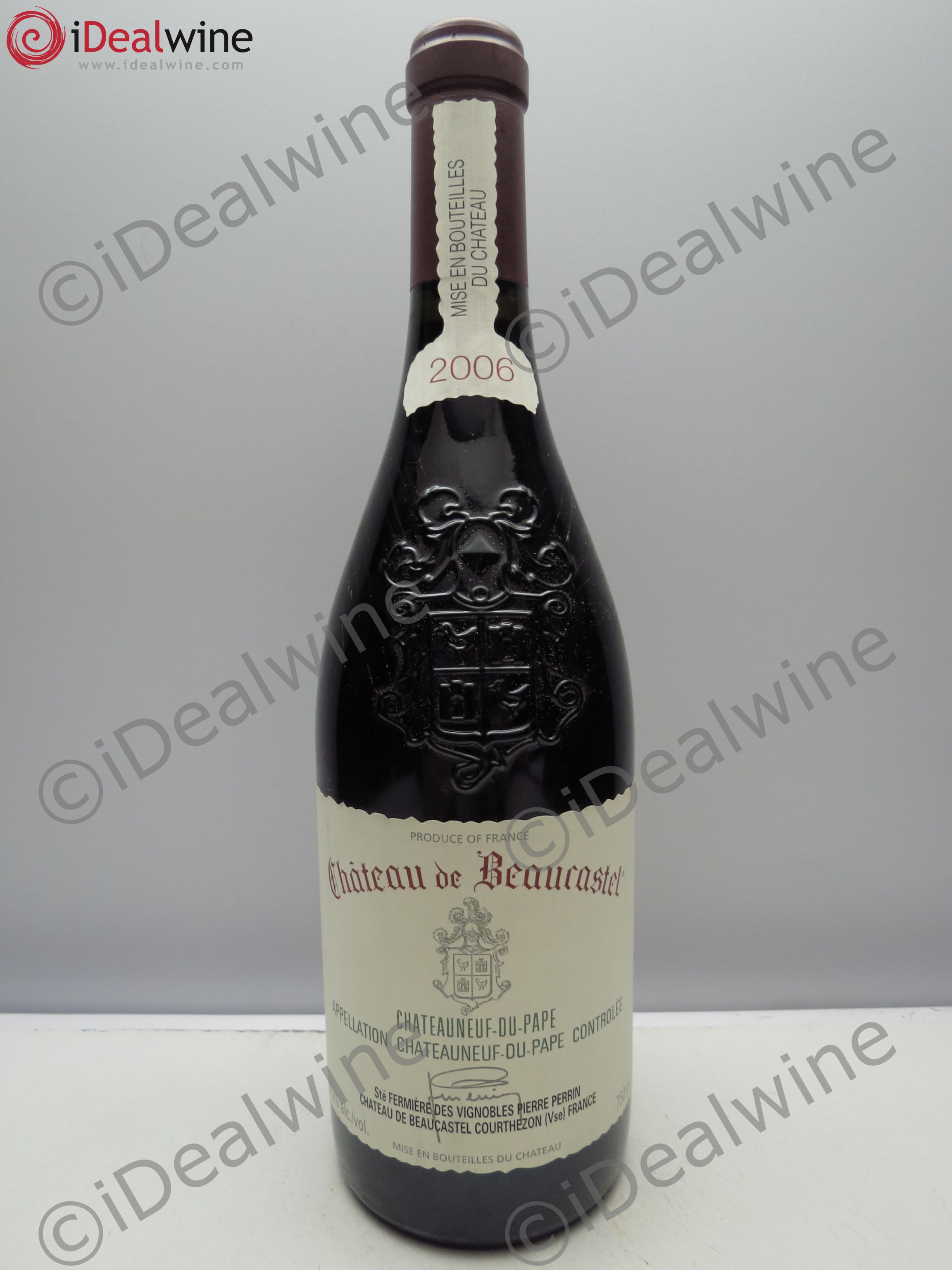 Châteauneuf-du-Pape Château de Beaucastel Famille Perrin 2006 - Lot de 1 bouteille - 0