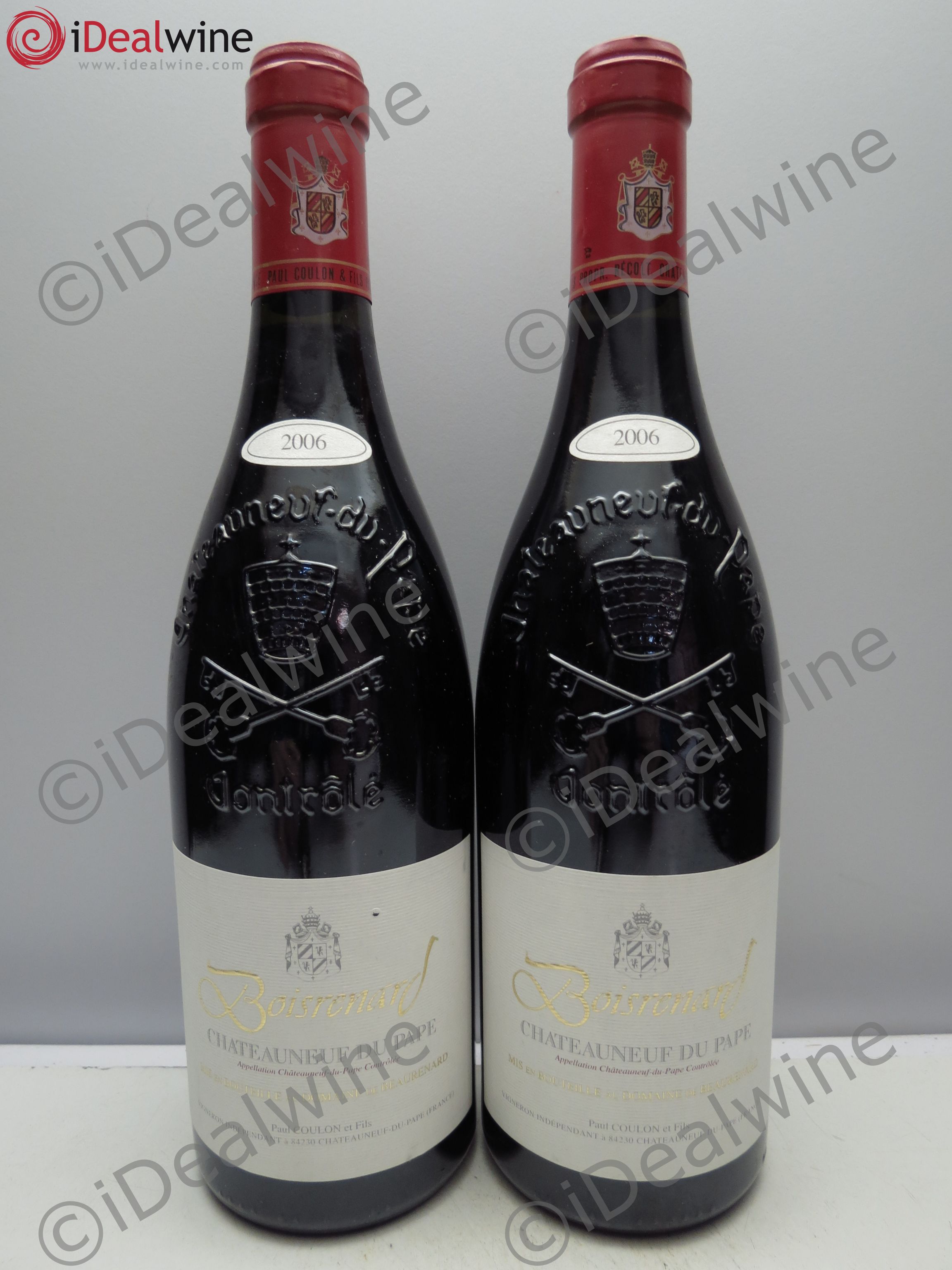 Châteauneuf-du-Pape Cuvée Boisrenard Beaurenard (Domaine de) 2006 - Lot de 2 bouteilles - 0