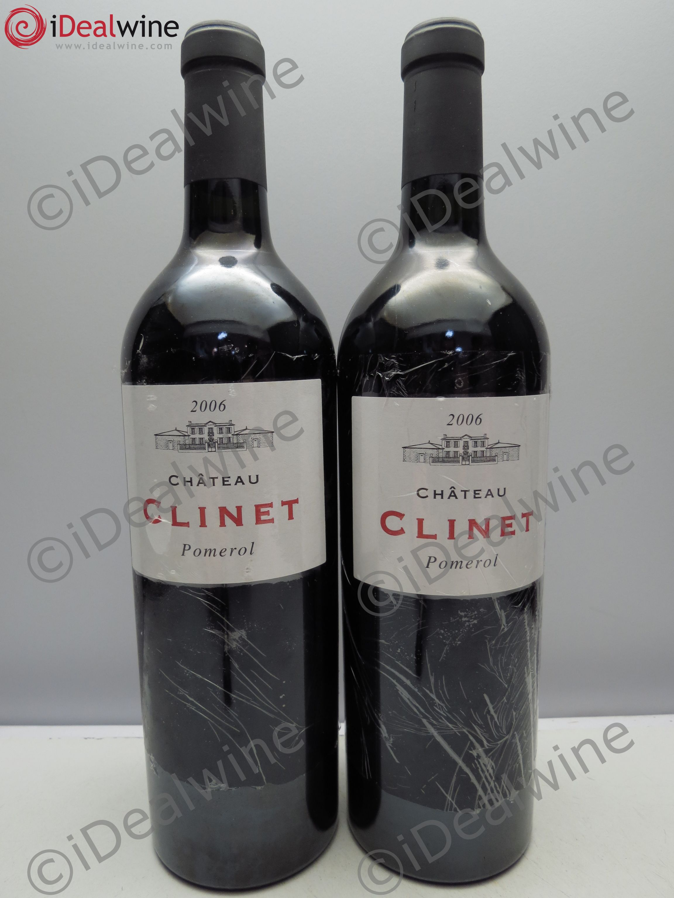 Château Clinet 2006 - Lot de 2 bouteilles - 0