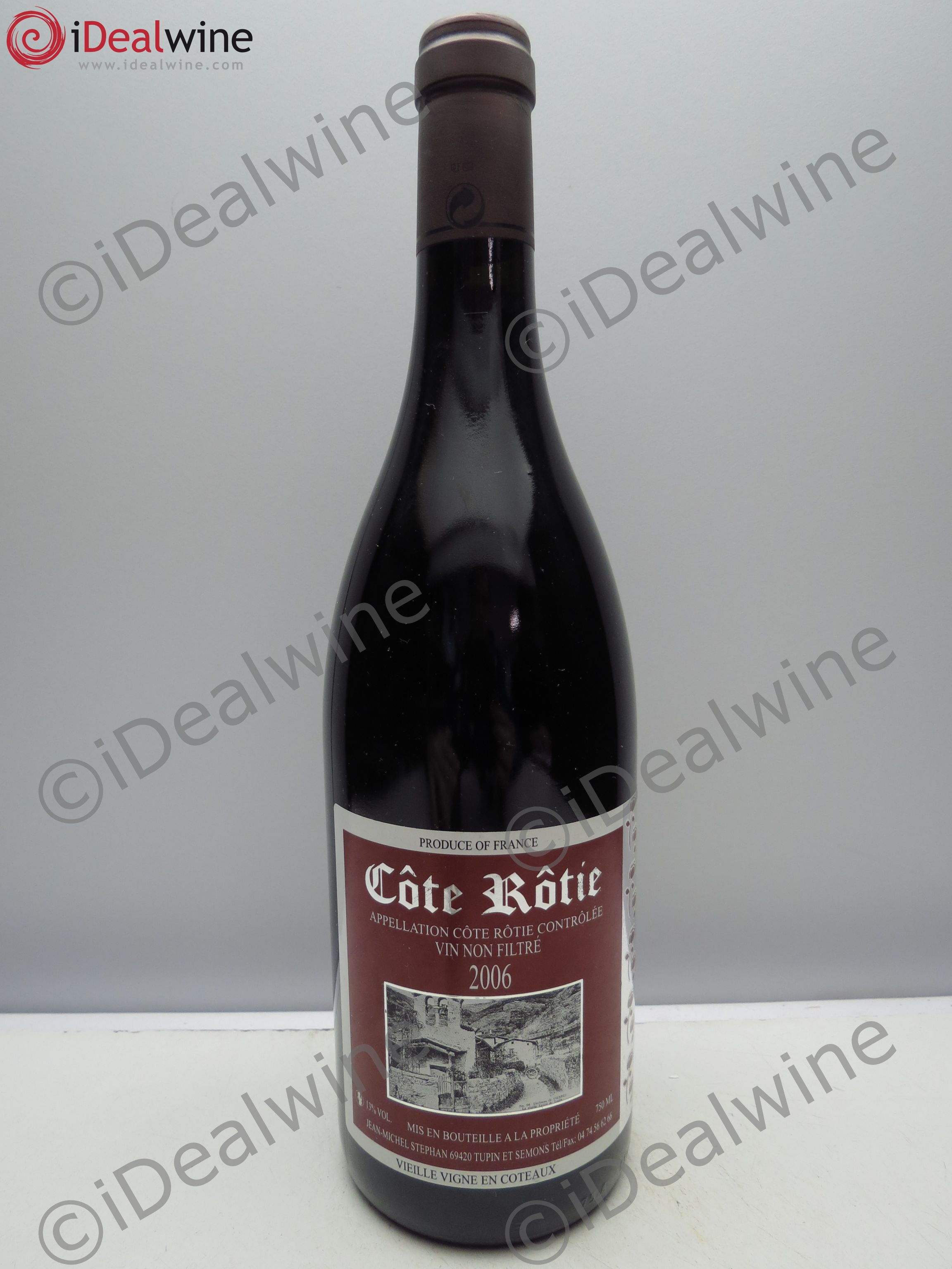 Côte-Rôtie Jean-Michel Stephan 2006 - Lot de 1 bouteille - 0