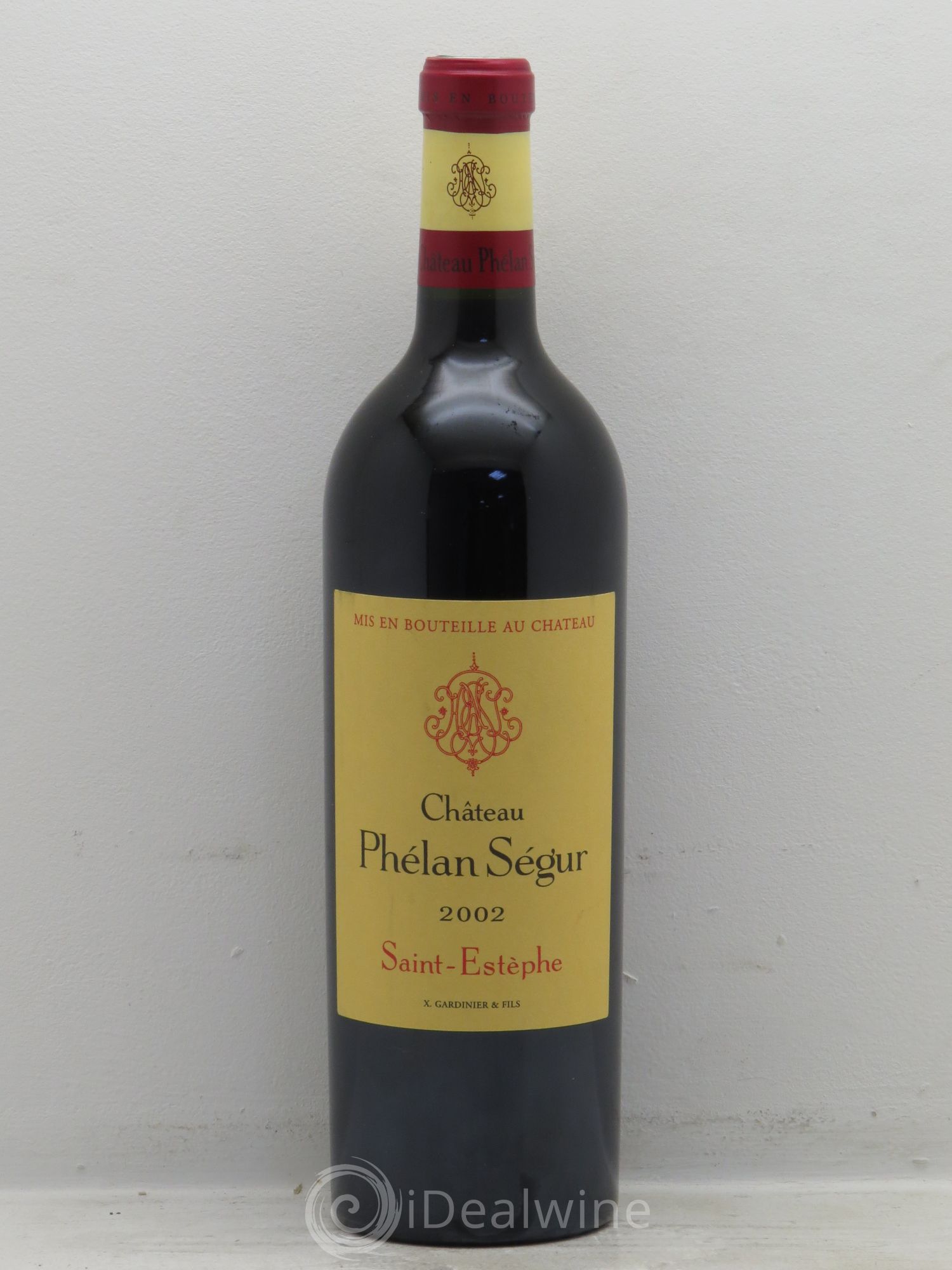 Château Phélan Ségur 2002 - Lot de 1 bouteille - 0