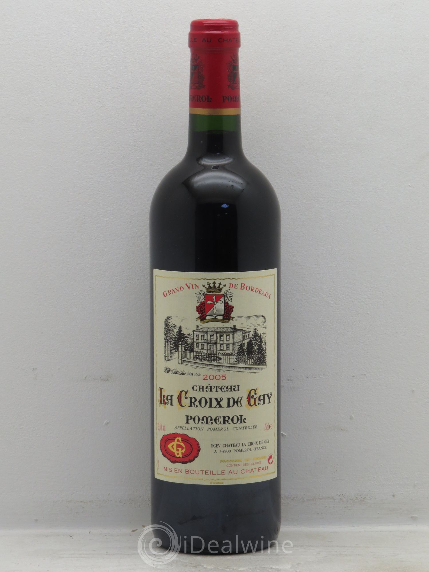 Château la Croix de Gay 2005 - Lot de 1 bouteille - 0