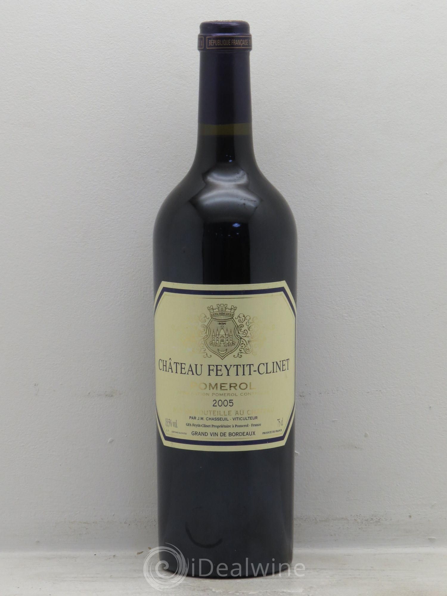 Château Feytit-Clinet 2005 - Lot de 1 bouteille - 0