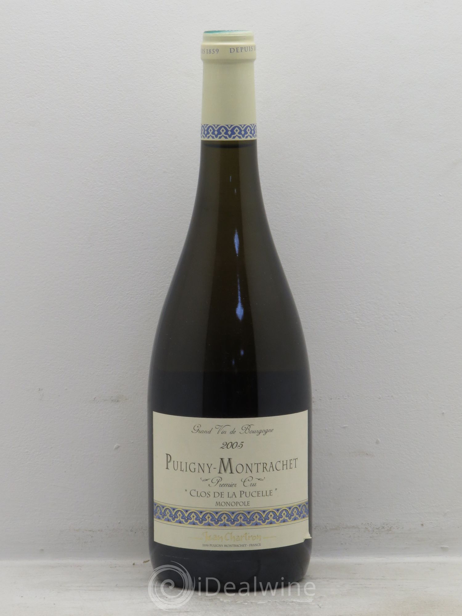 Puligny-Montrachet 1er Cru Clos de la Pucelle Jean Chartron (Domaine) 2005 - Lot de 1 bouteille - 0