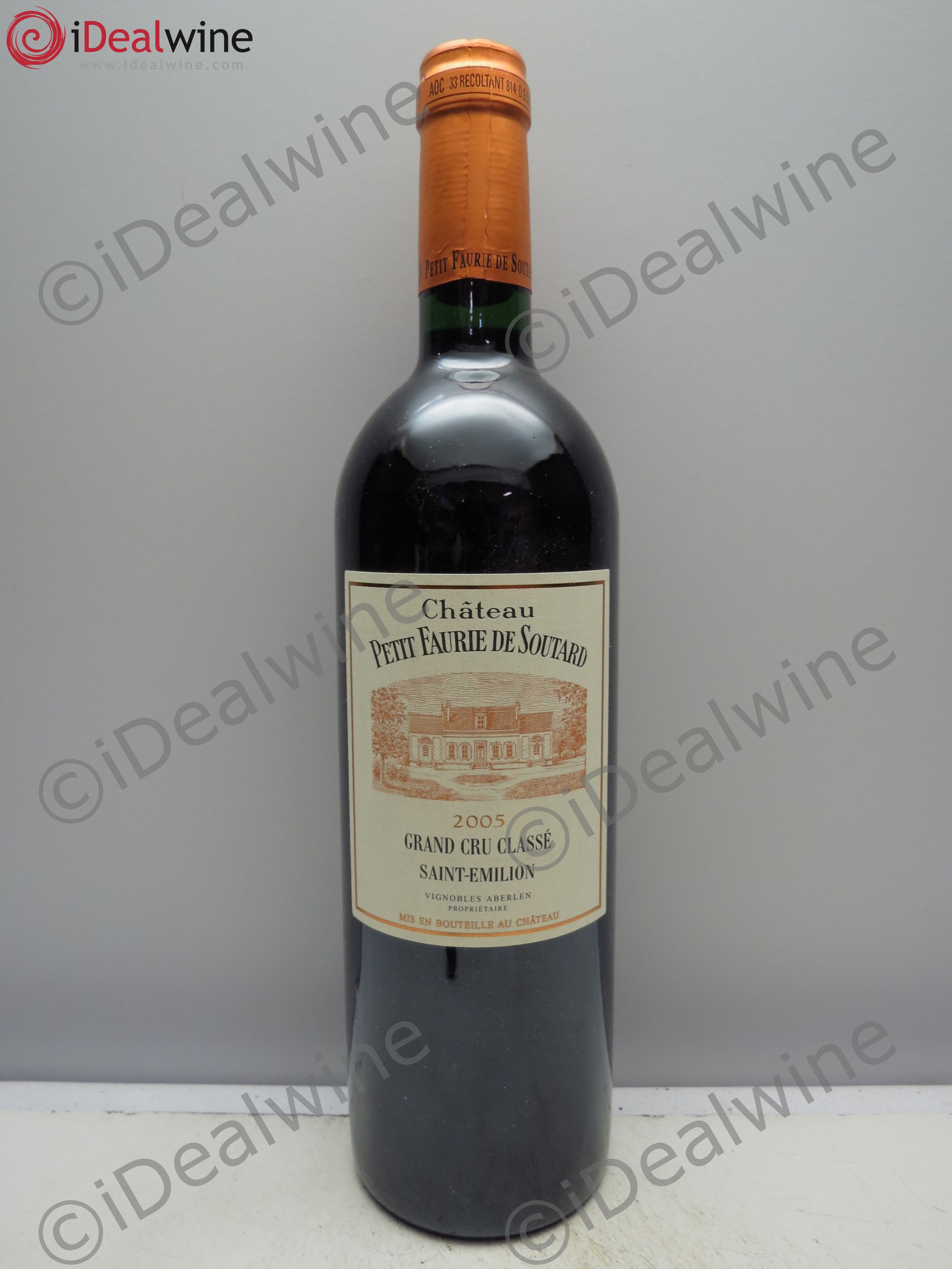 Château Petit Faurie de Soutard Grand Cru Classé 2005 - Lot de 1 bouteille - 0