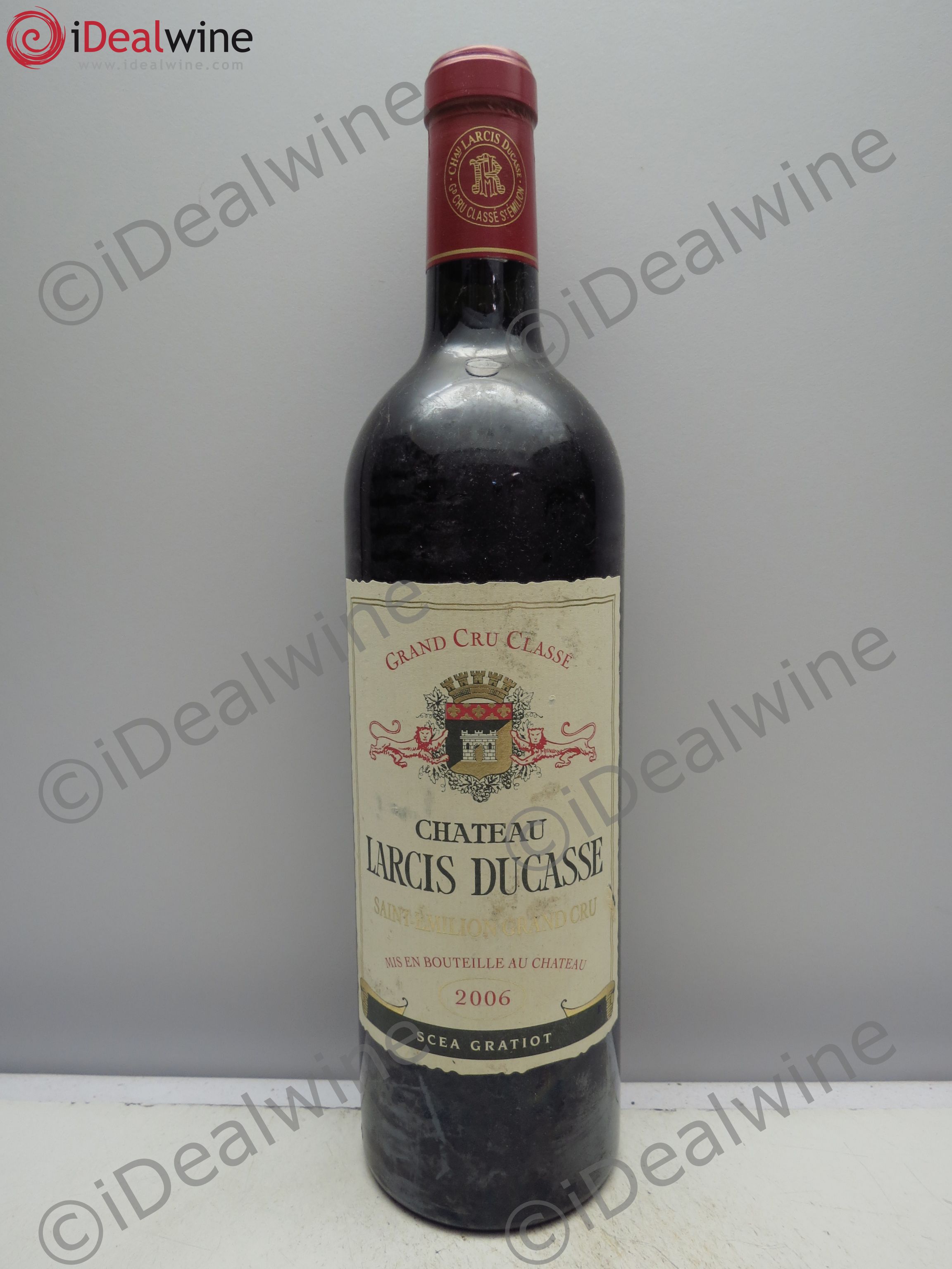 Château Larcis Ducasse 1er Grand Cru Classé B 2006 - Lot de 1 bouteille - 0