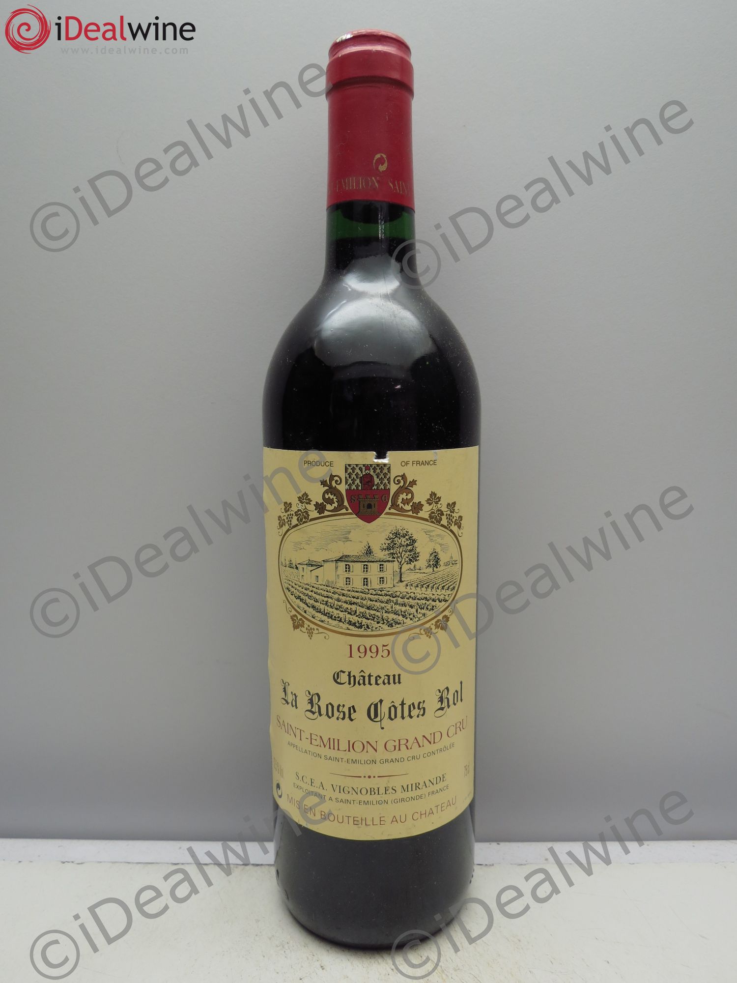 Bordeaux Château La Rose Côtes Rol. Saint Emilion Grand Cru 1995 - Posten von 1 Flasche - 0